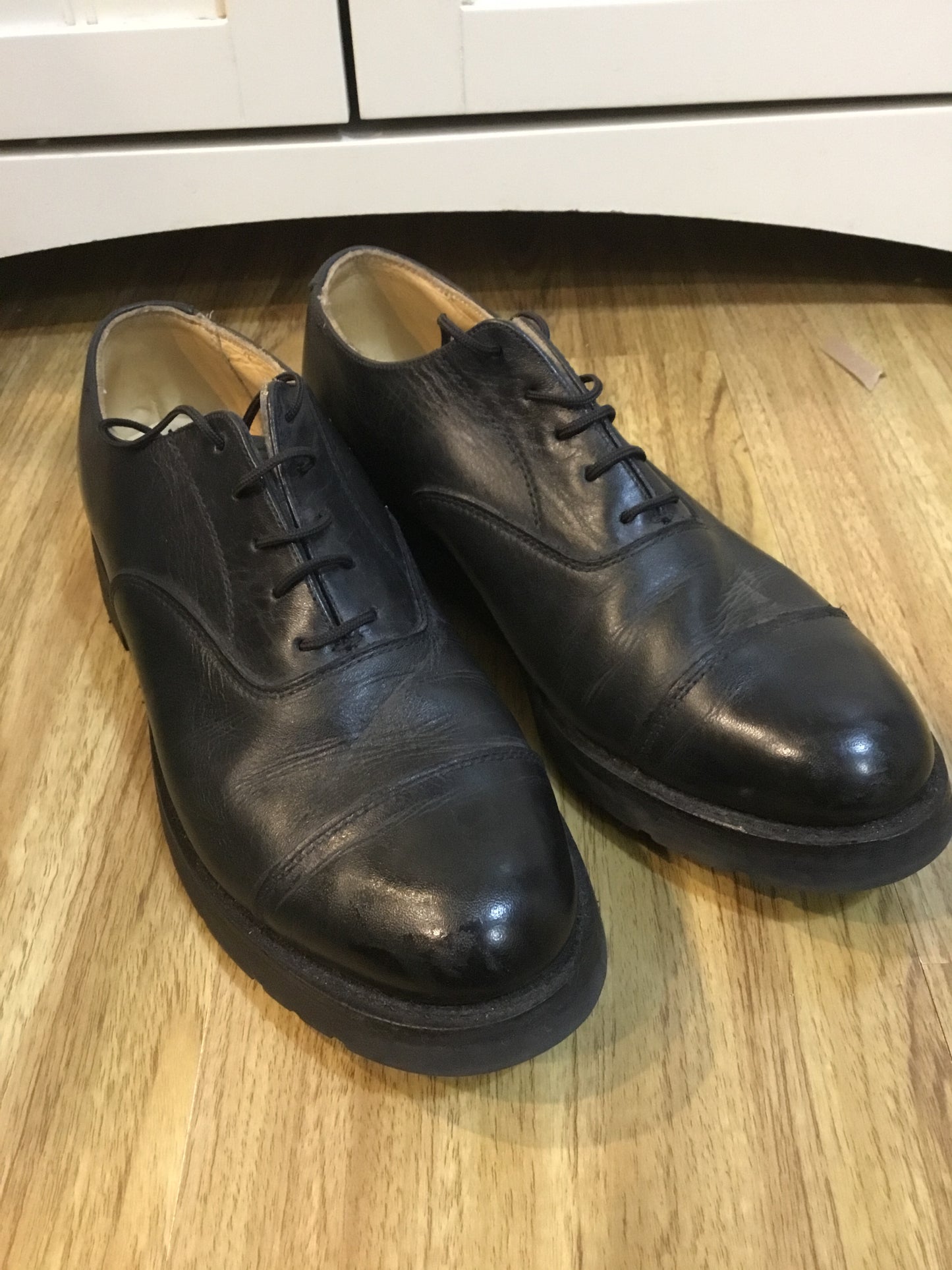 Canadian Military Dress Shoes Size 7 1/2 to 8 D