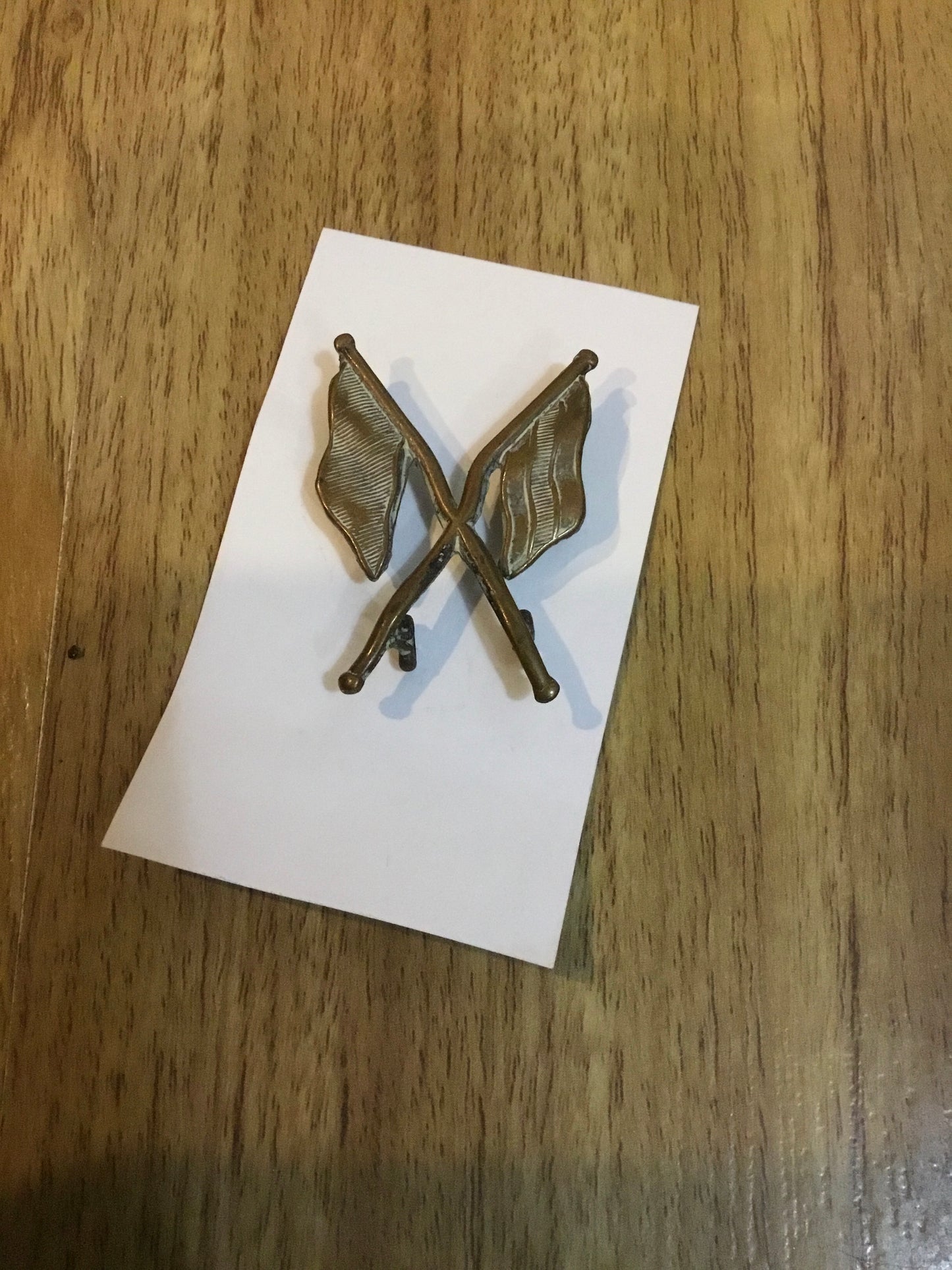 British Royal Corps of Signals RCOS WW1 Regimental Signaller Proficiency in Signals Arm Trade Badge