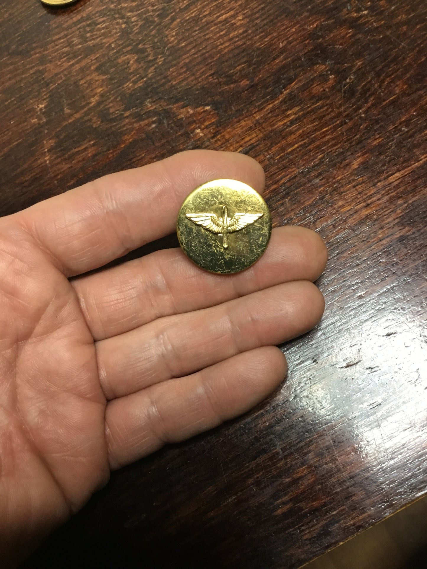 3 WW2 USAF Enlisted Collar Pin