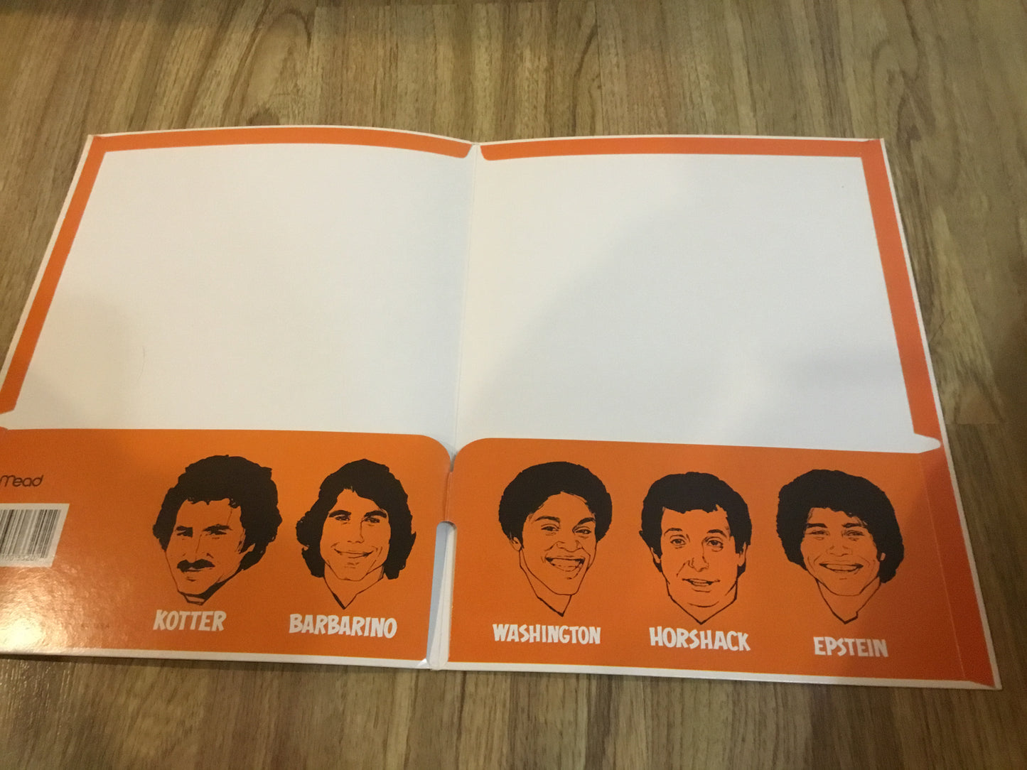 Vintage 1976 Welcome Back Kotter , Ba Barbarino Portfolio by Mead