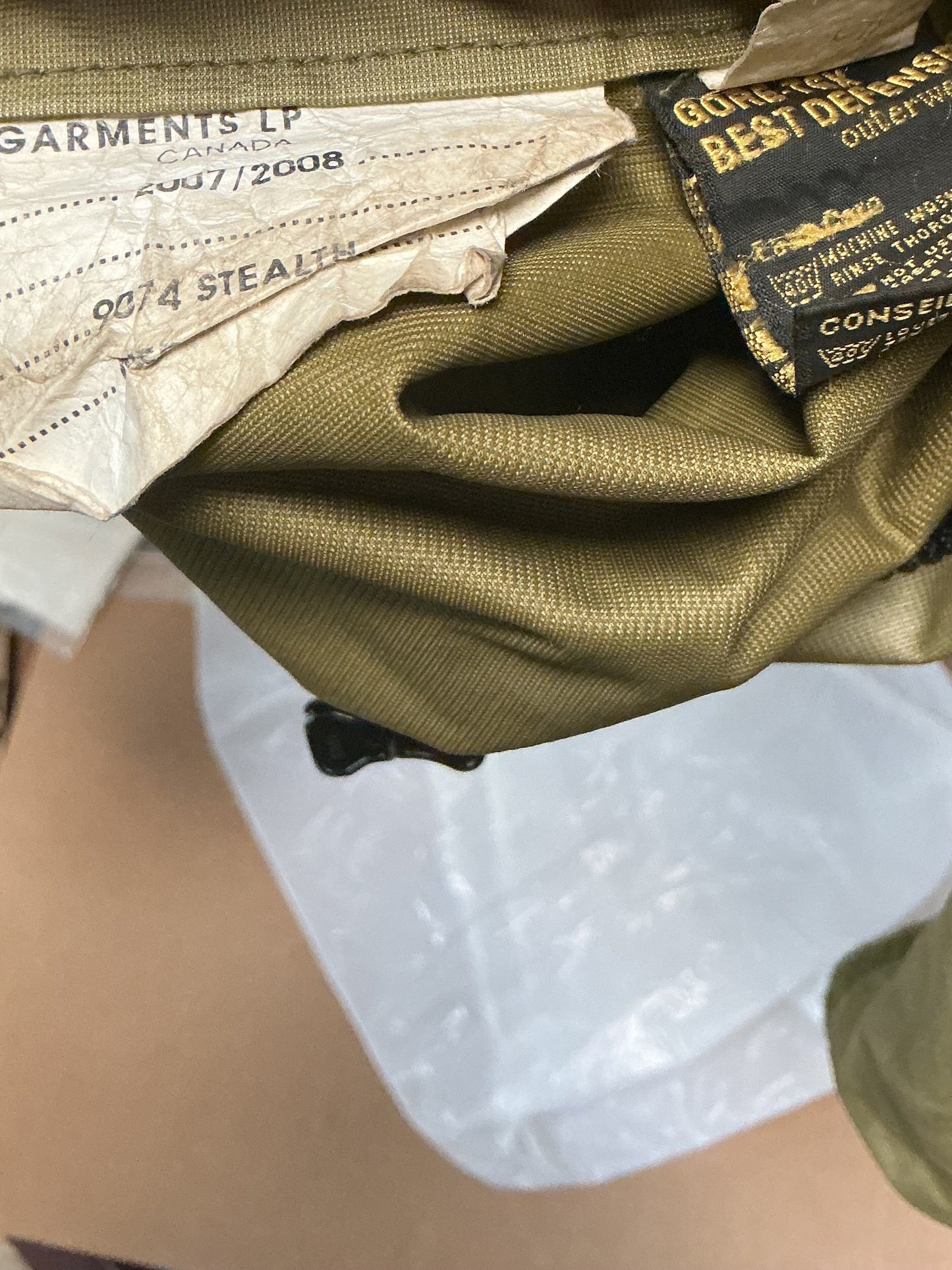Canadian Forces Peerless Stealth Jacket , MEDIUM
