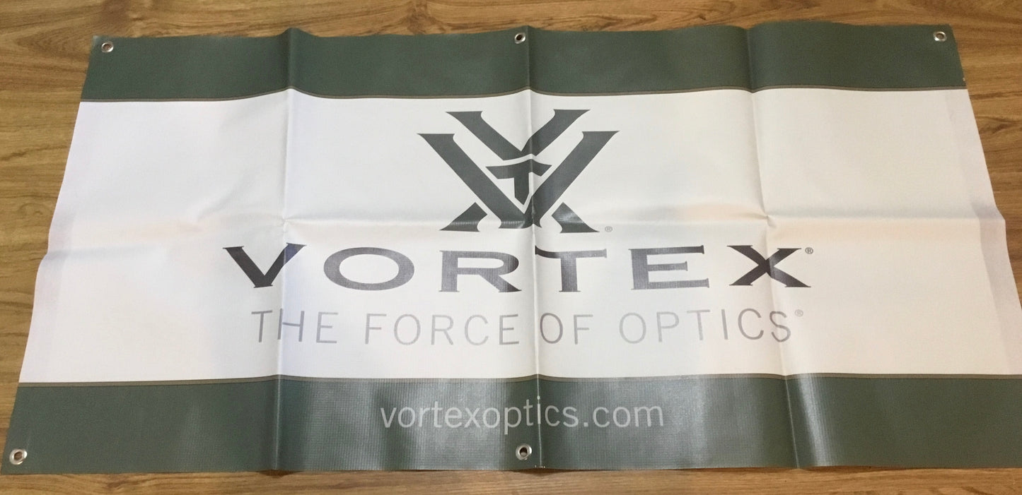 Vintage Vortex Optical Banner 4x 2 Feet