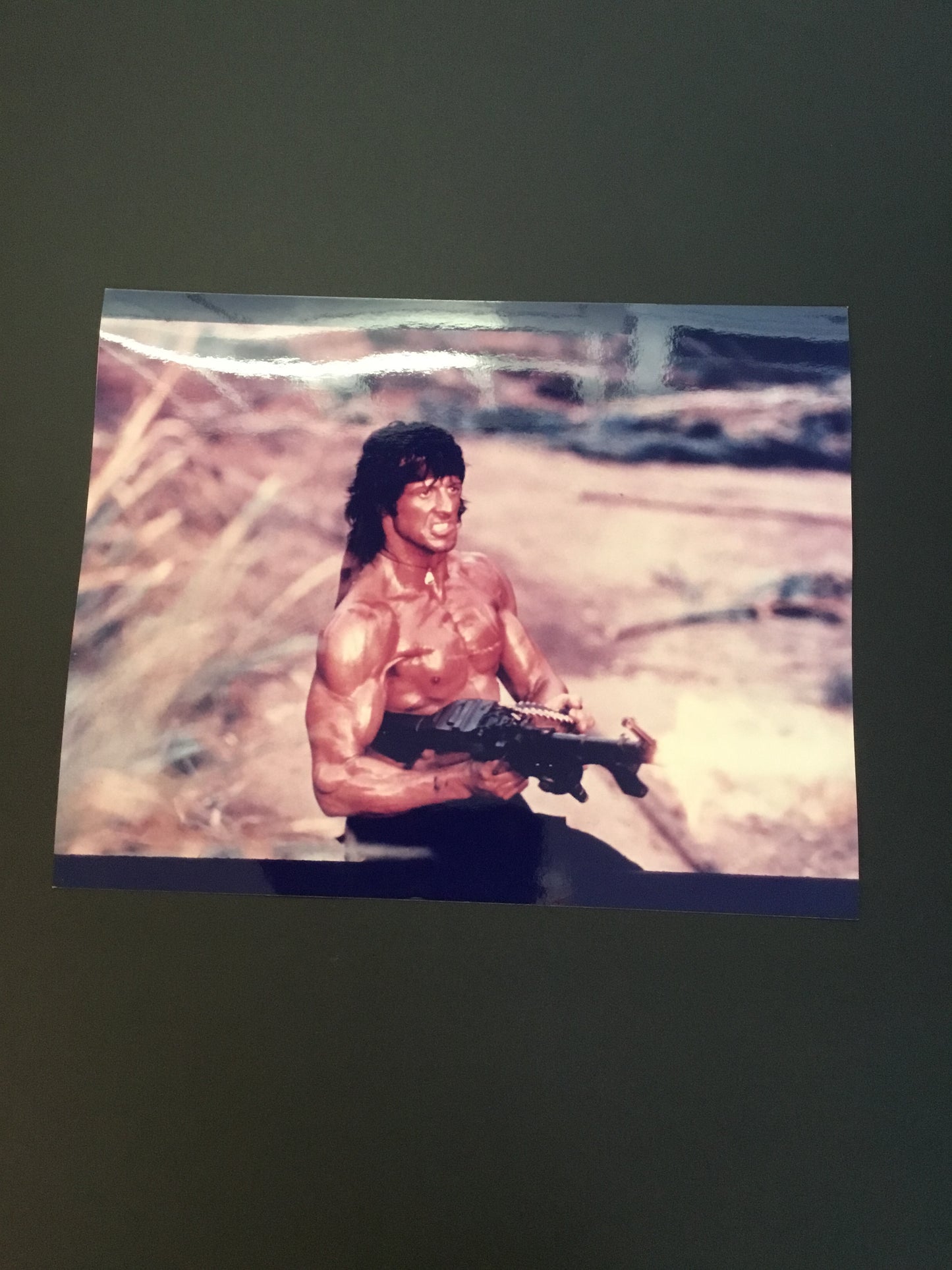 Sylvester Stallone Signed 8x10 Photo – Rambo