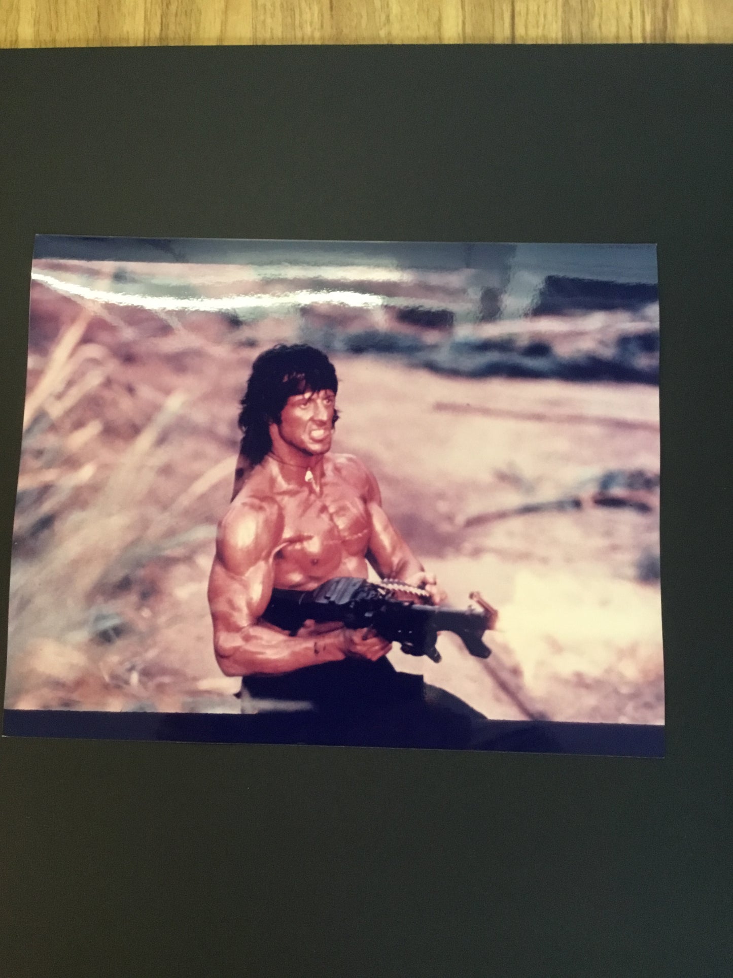 Sylvester Stallone Signed 8x10 Photo – Rambo