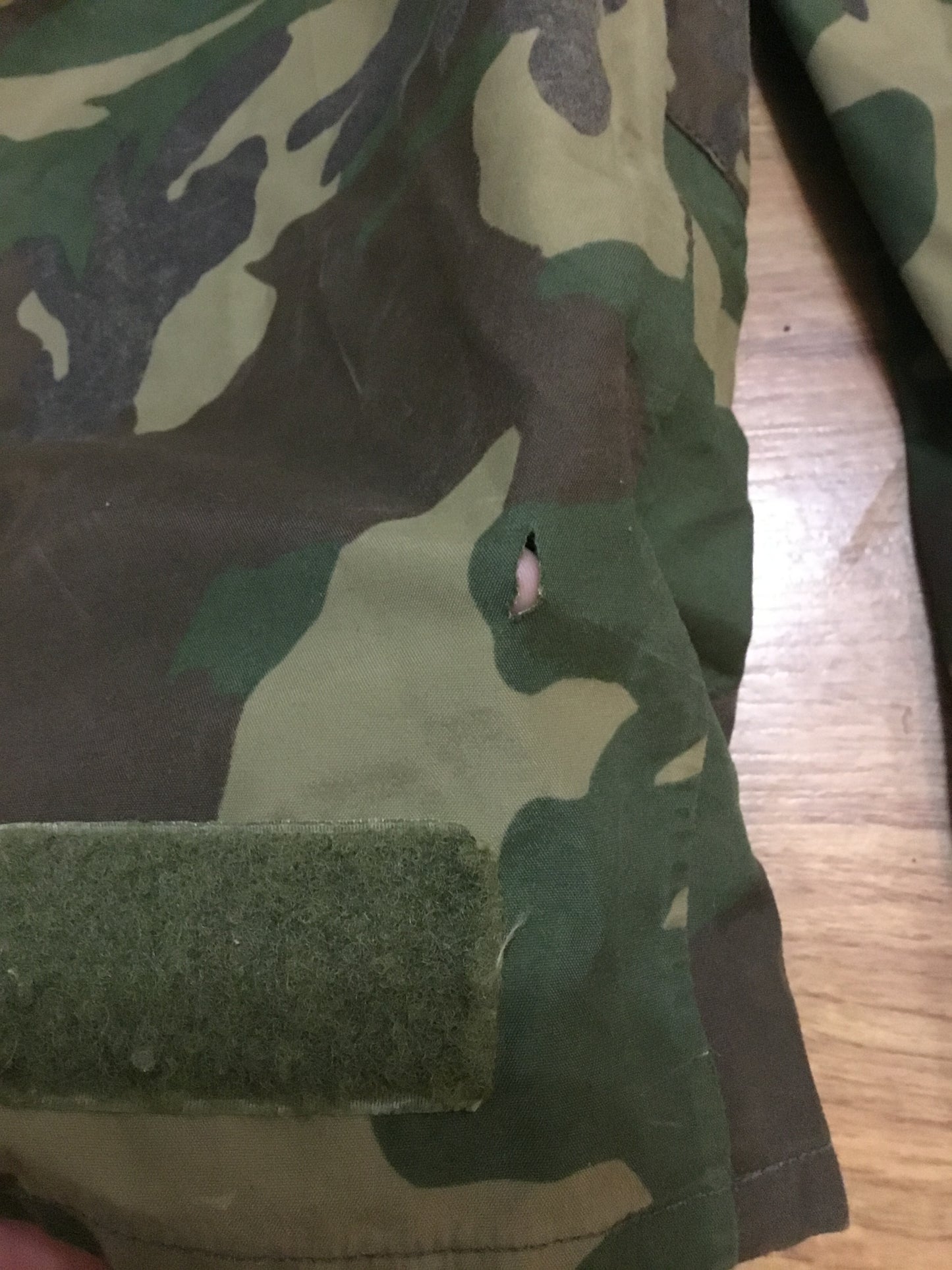 U.S. Military Woodland Pattern Wet Weather Pants Small