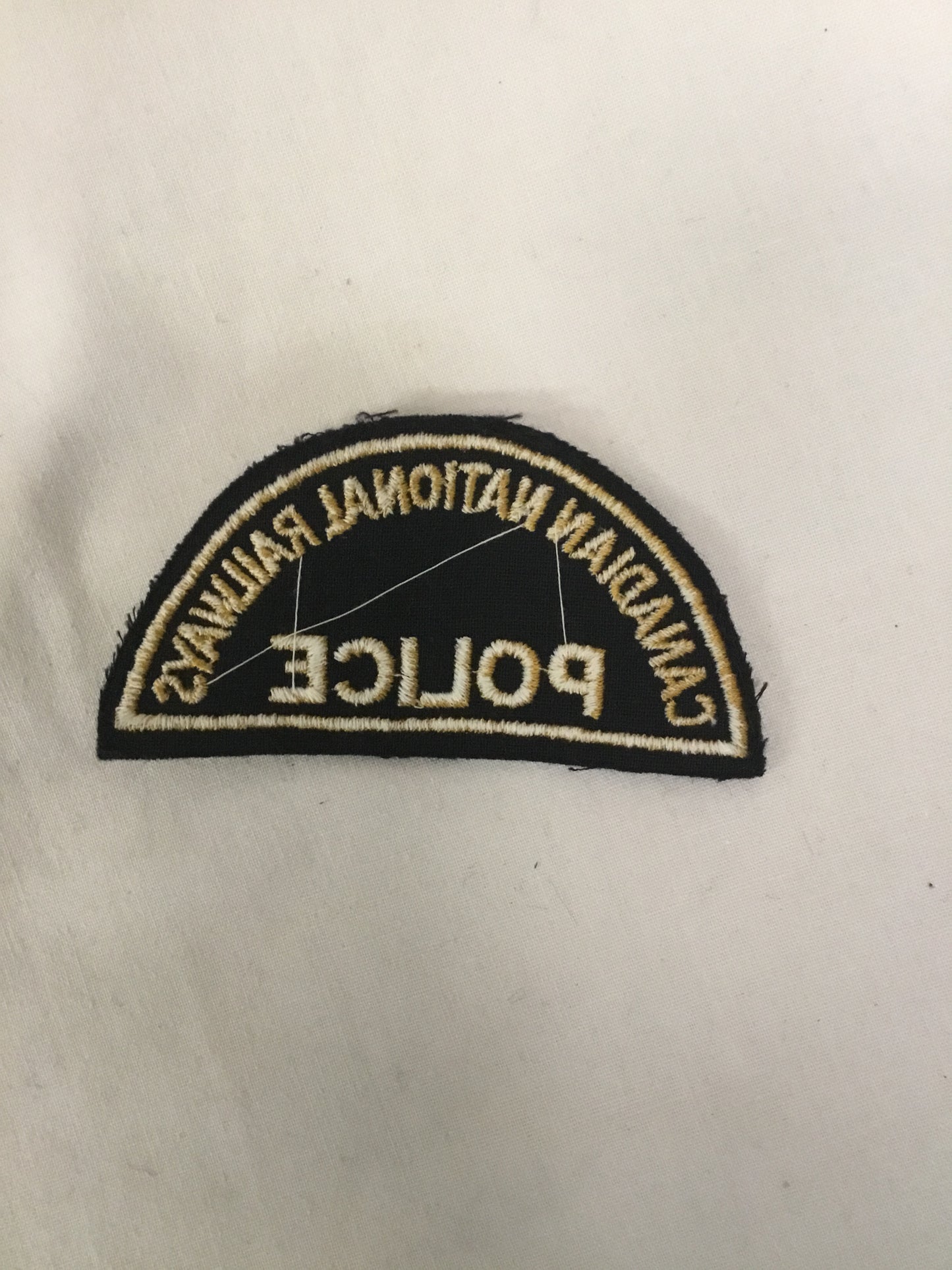 Canadian National Railway Police Shoulder Flash .