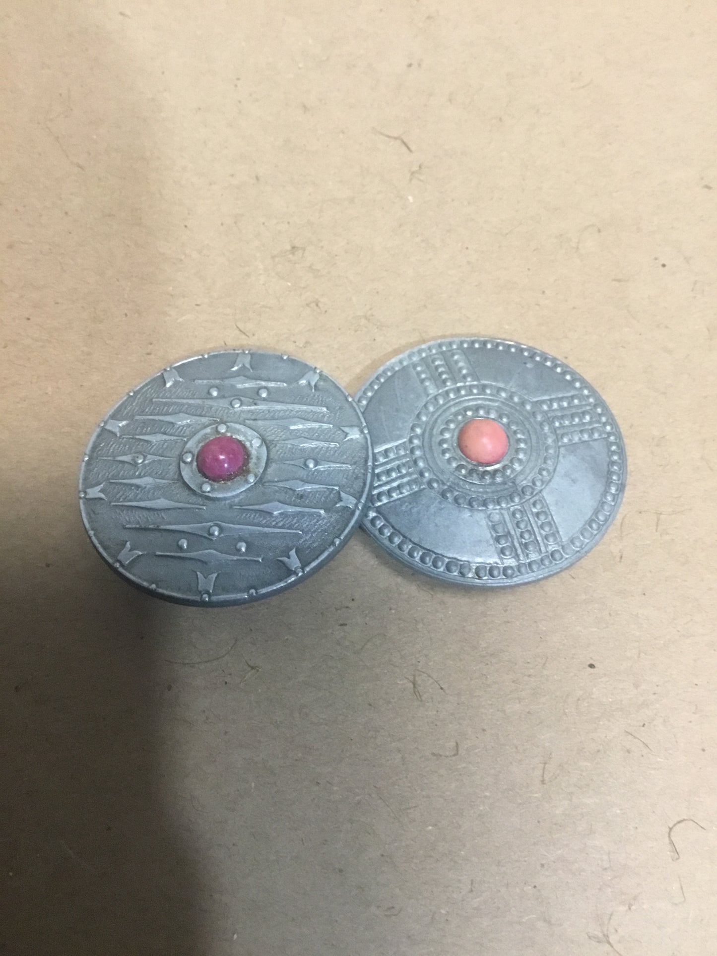2 WW2 German WHW Germanic Shield Series Tinnies