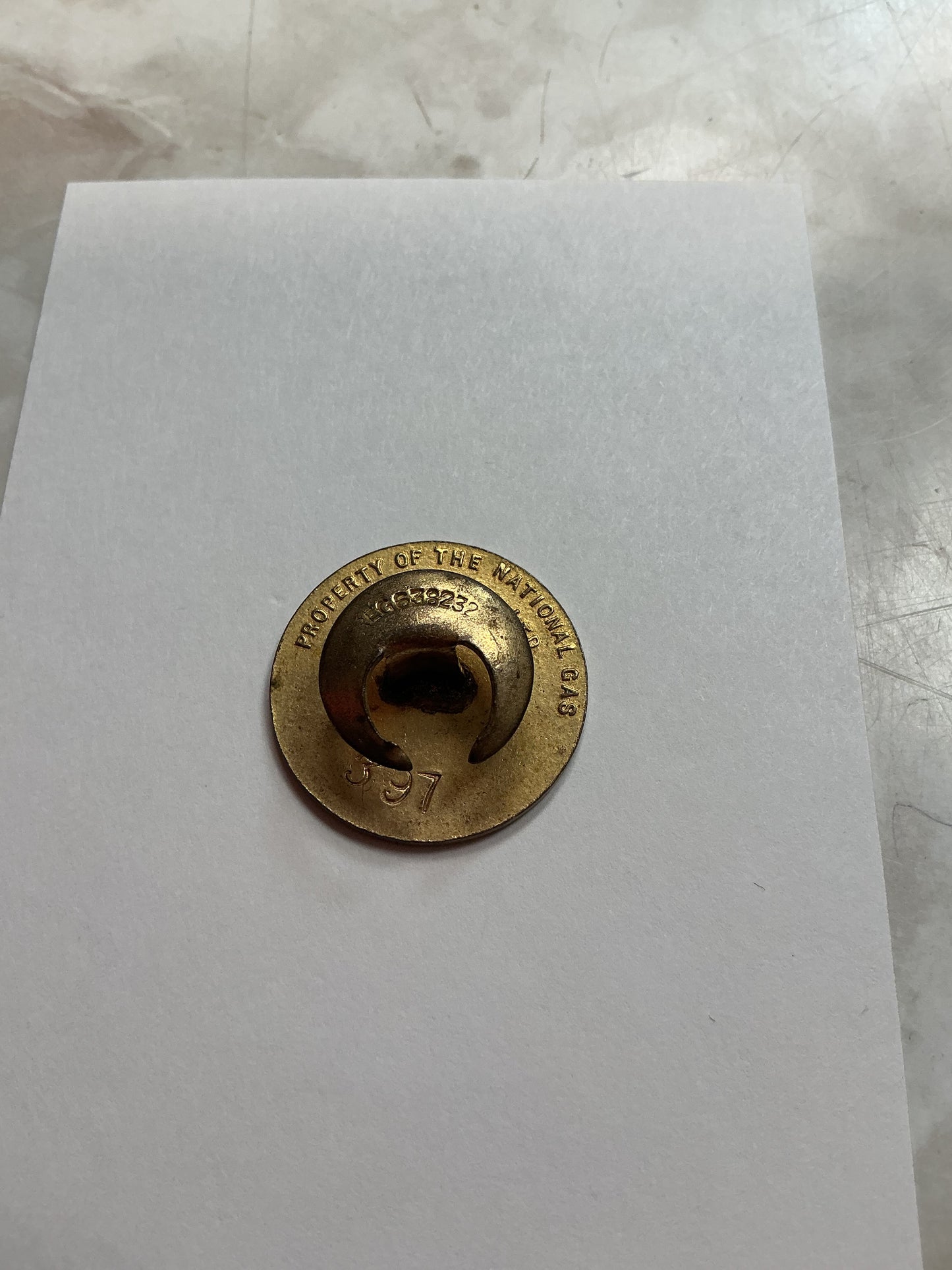 WW1 British Company's War Service badge( National Gas Engine Co Ltd