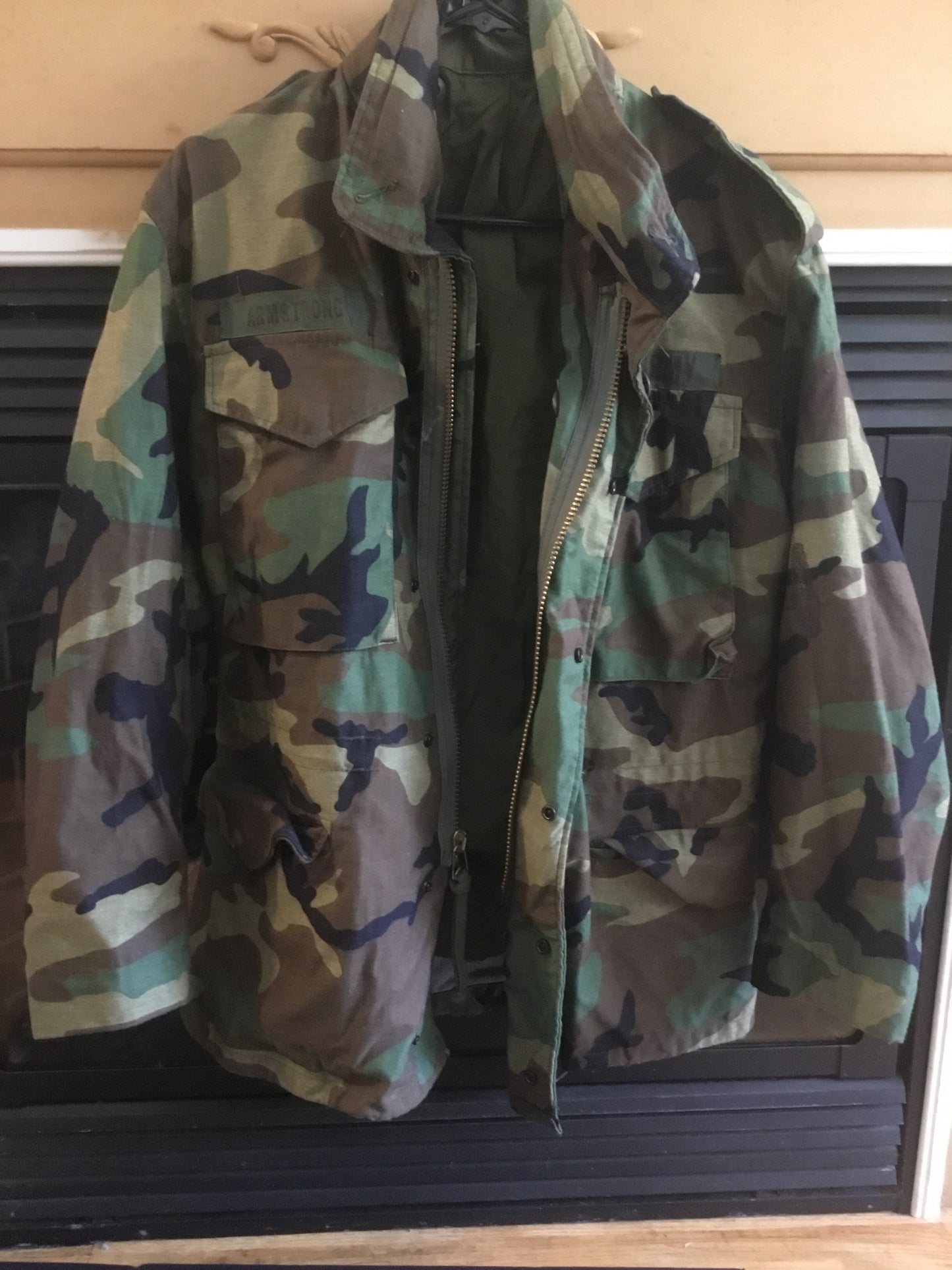 U.S. M65 Woodland Field Jacket (Small Short)