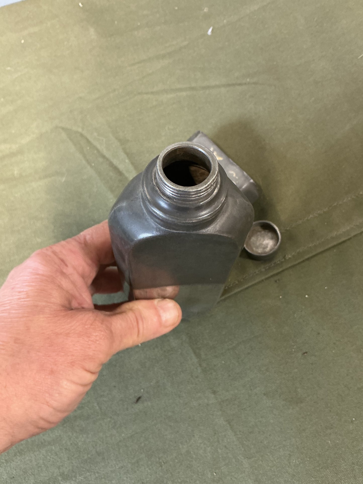 Antique British whiskey Flask