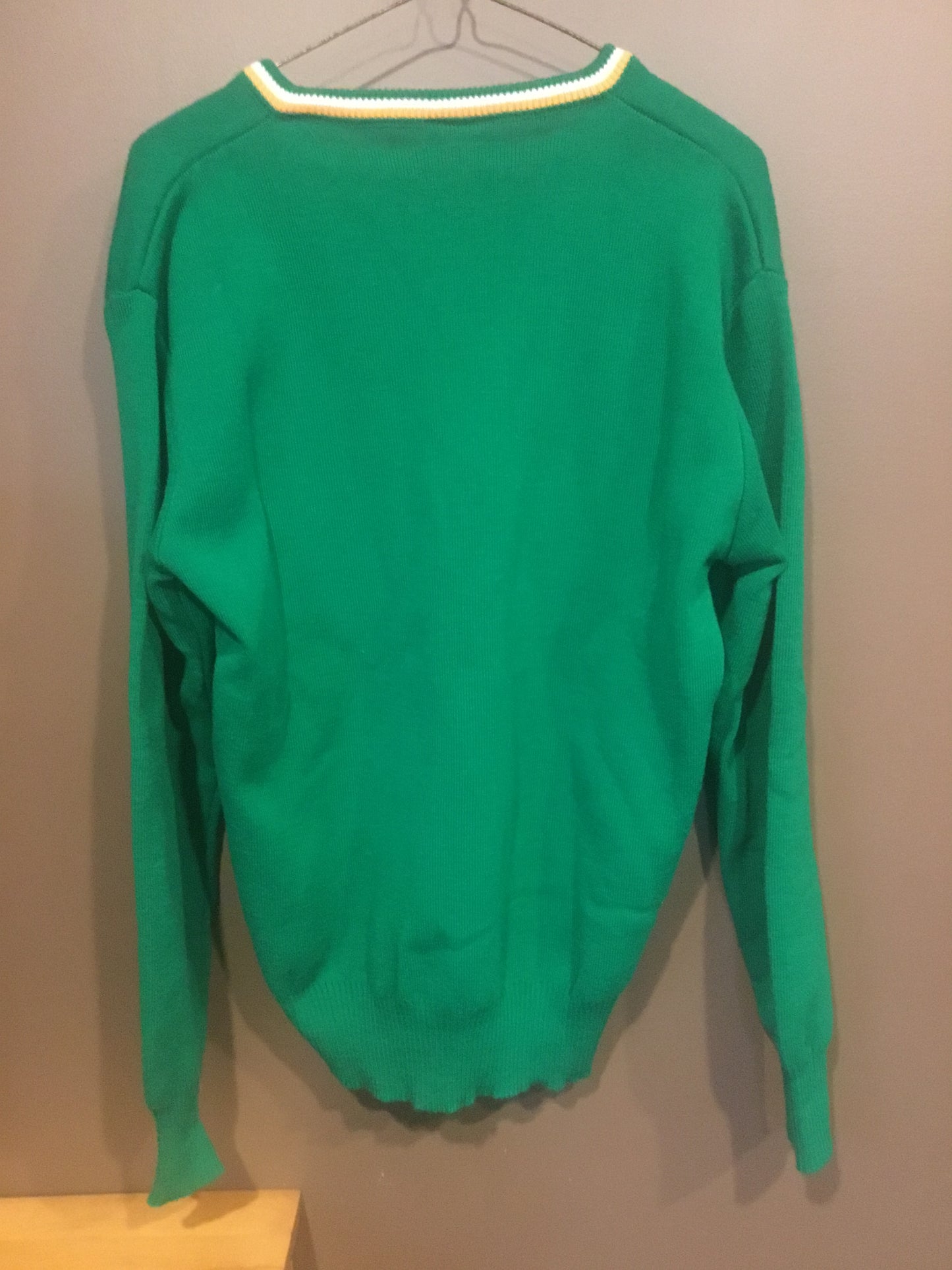 Vintage Irish Green Sweater , Made in Dublin