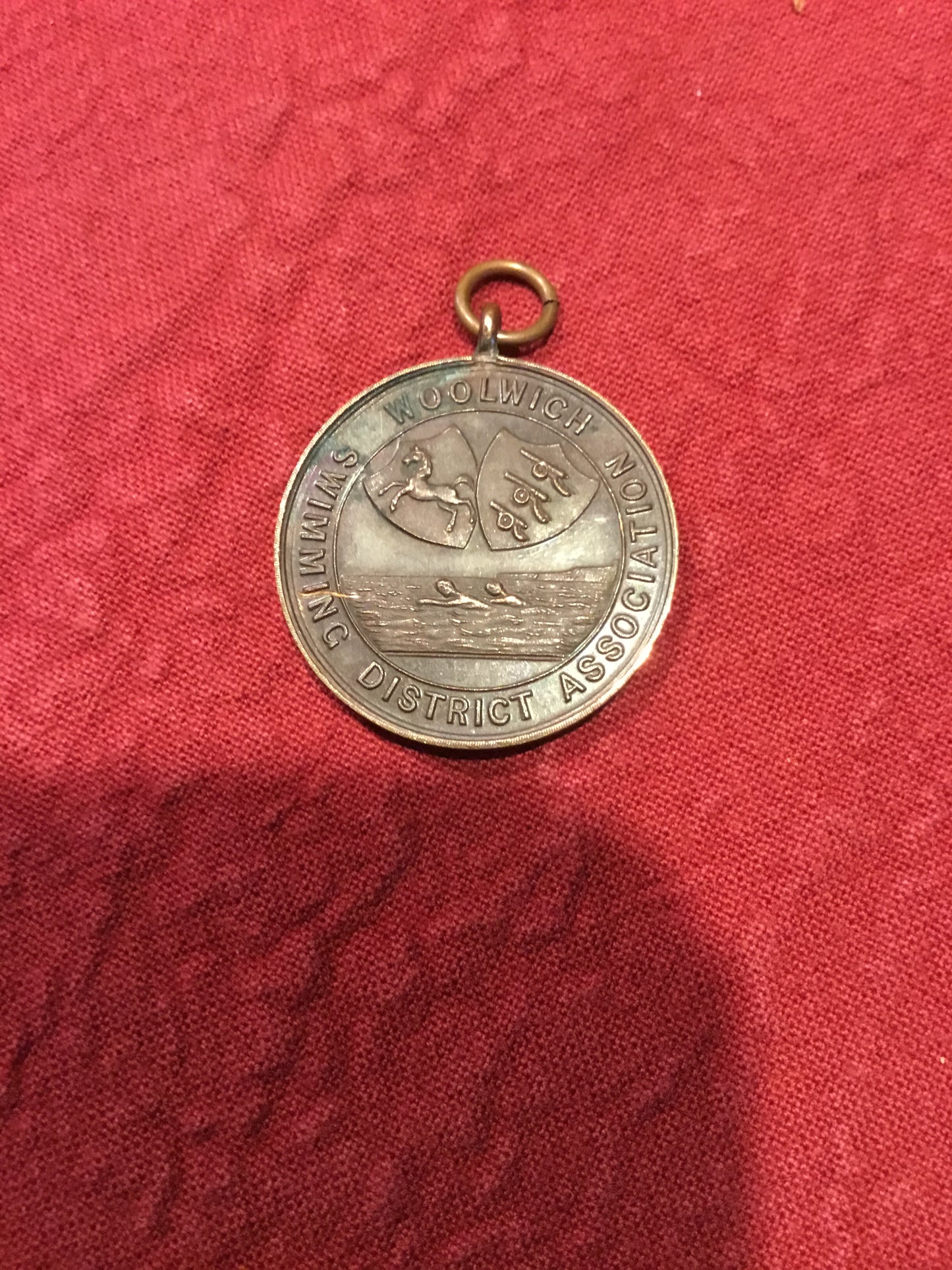 WOOLWICH SWIMMING ASSOCIATION medallion