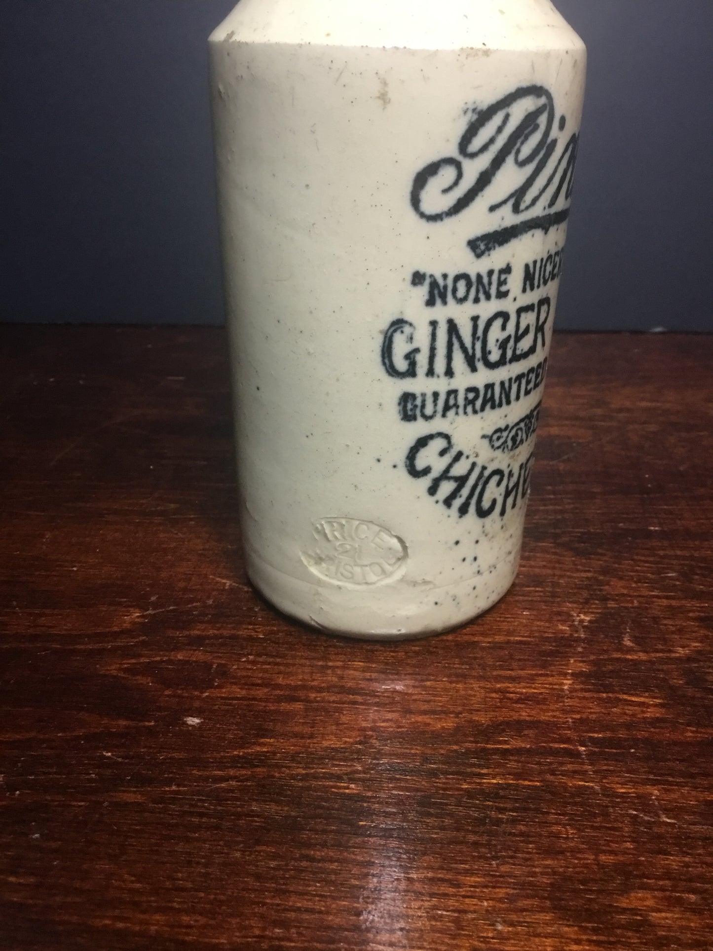 British Stoneware PINK’S LTD NON NICER BRAND GINGER BEER