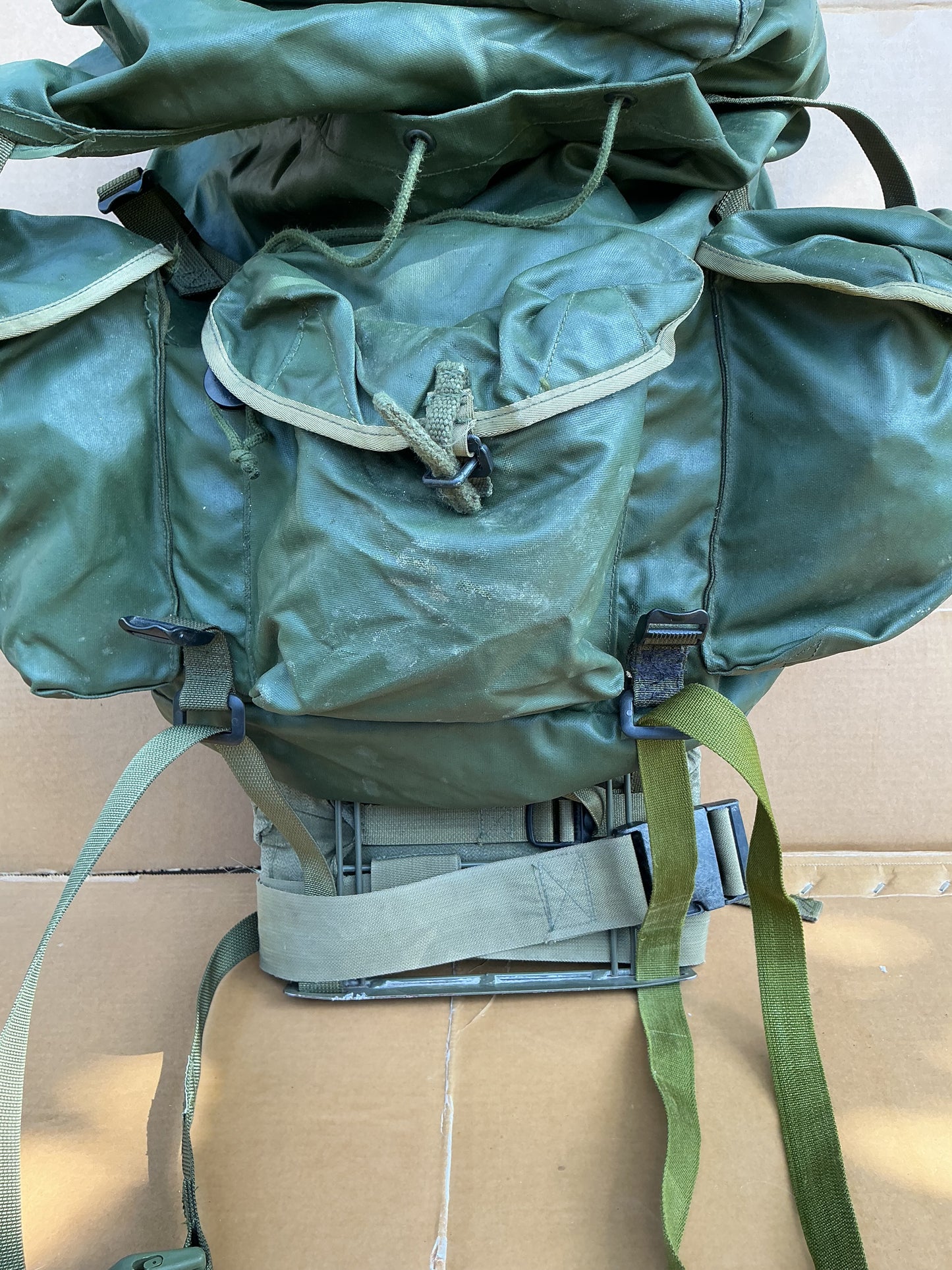 1982 Pattern Canadian Military Rucksack with frame