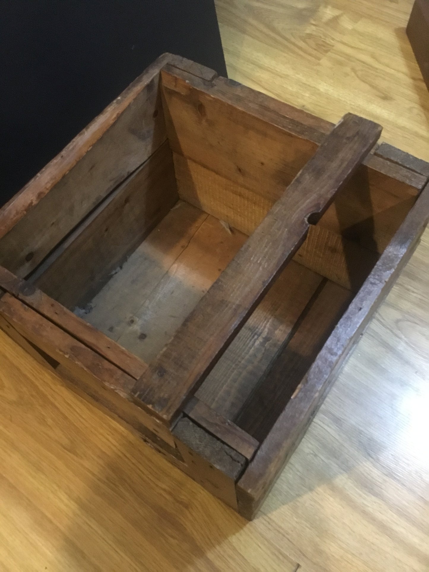 Large Wooden Bayonet Crate No.4.