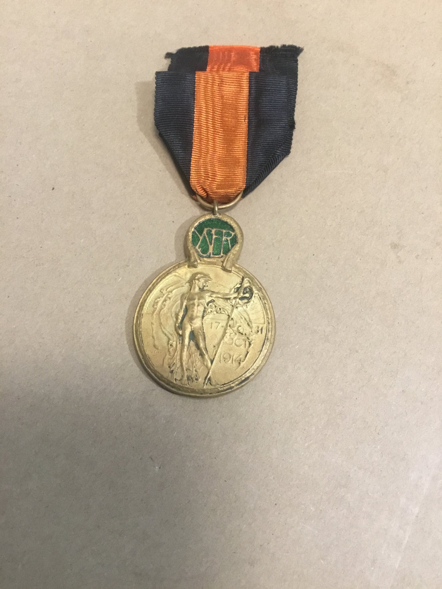 Belgium: Yser Medal 1914