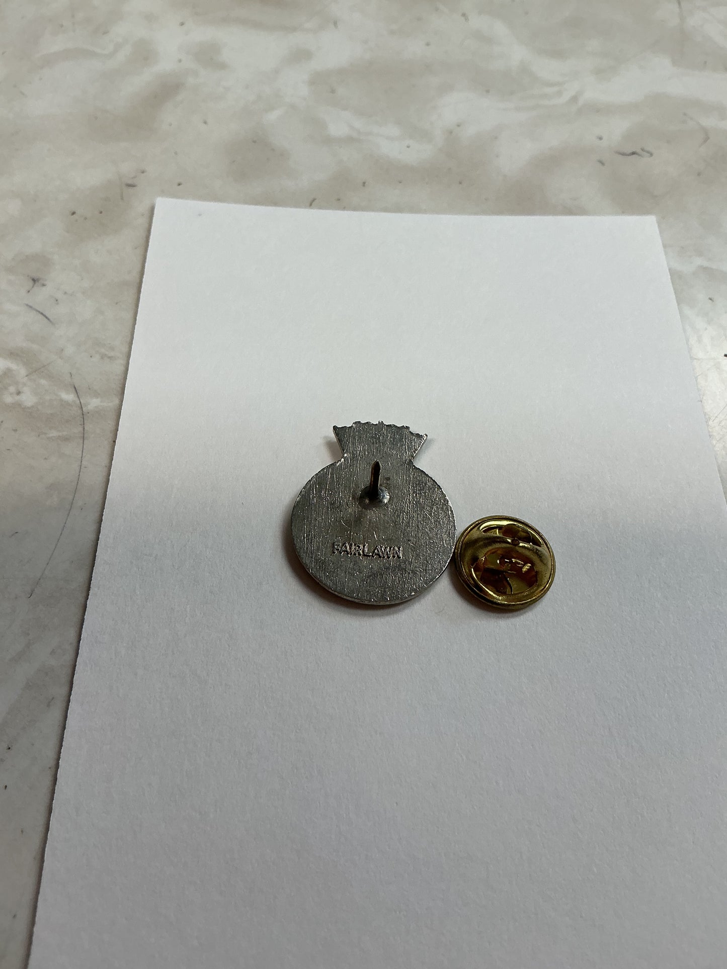 HMCS Terra Nova Label Pin with backing