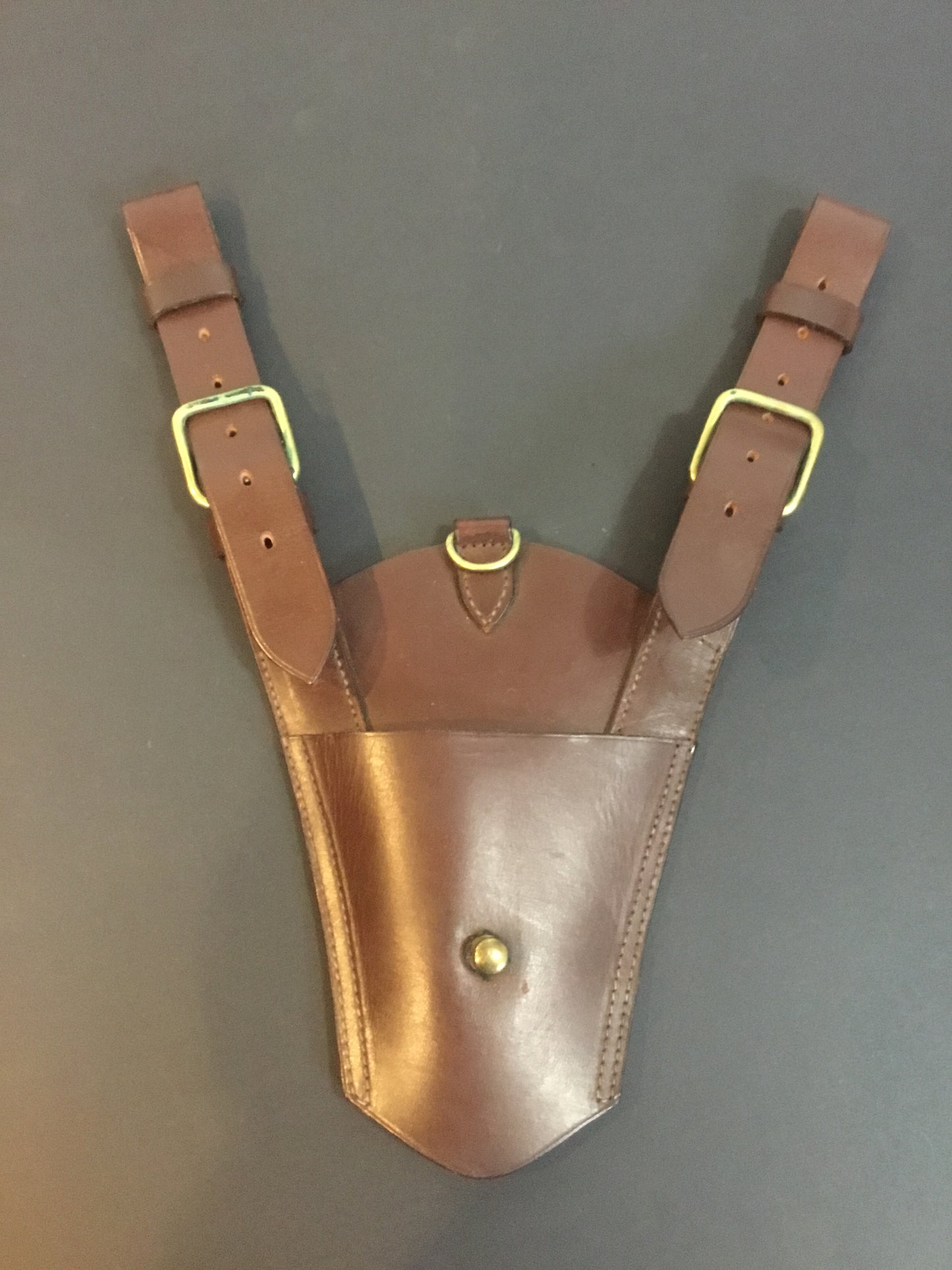 Sam Brown Leather Sword Hanger , Brass Fittings