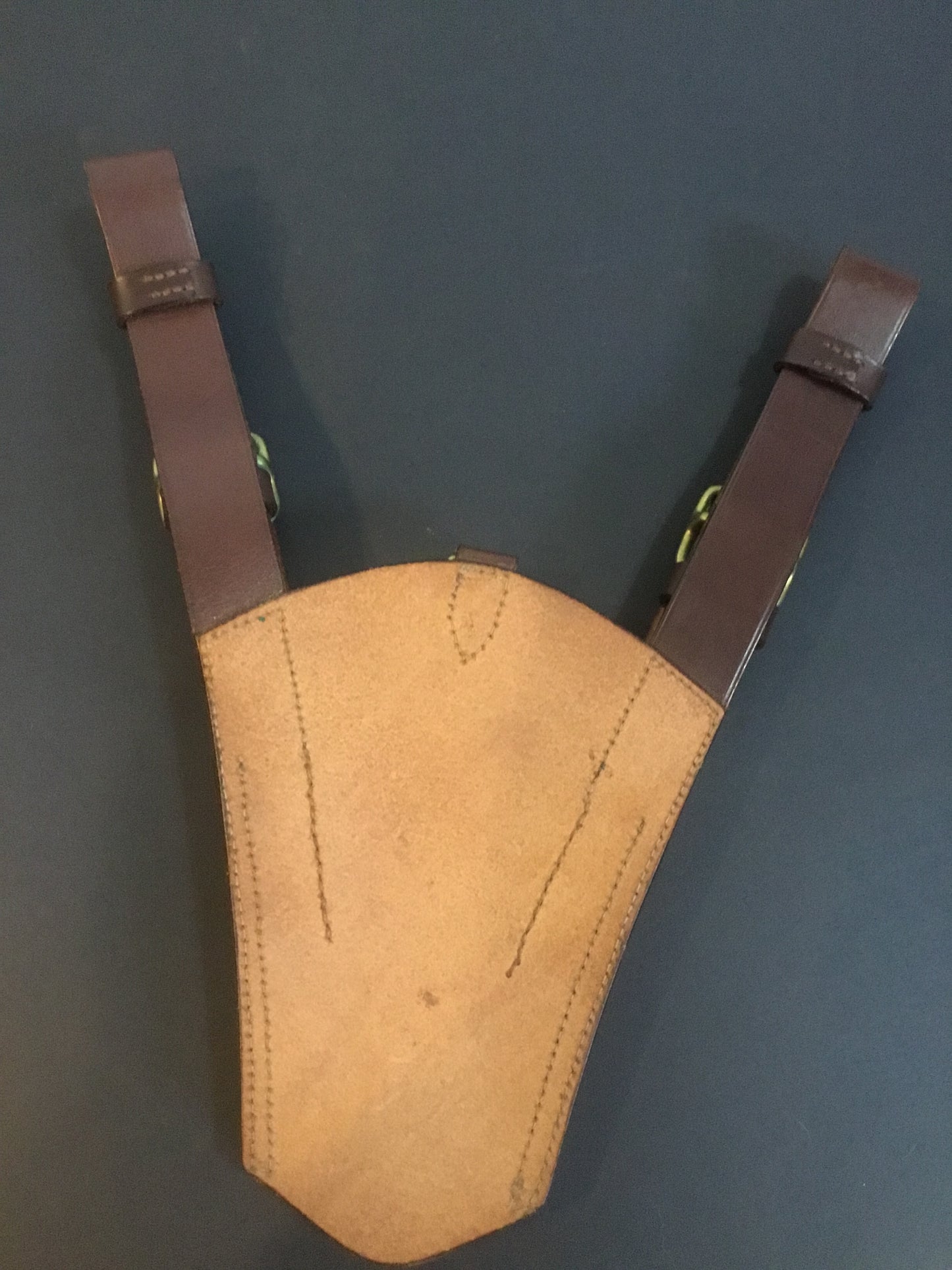 Sam Brown Leather Sword Hanger , Brass Fittings