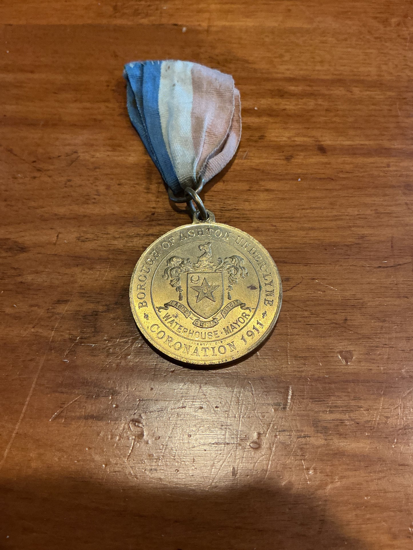 Coronation Medallion King George V and Queen Mary 1911