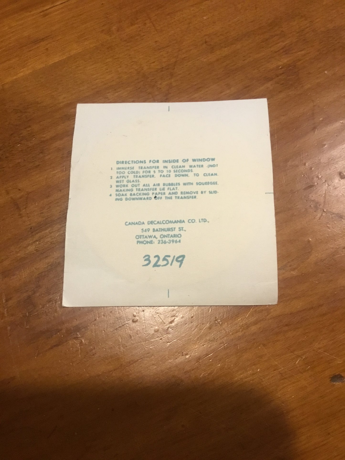 Vintage Cameron Highlanders of Ottawa Decal