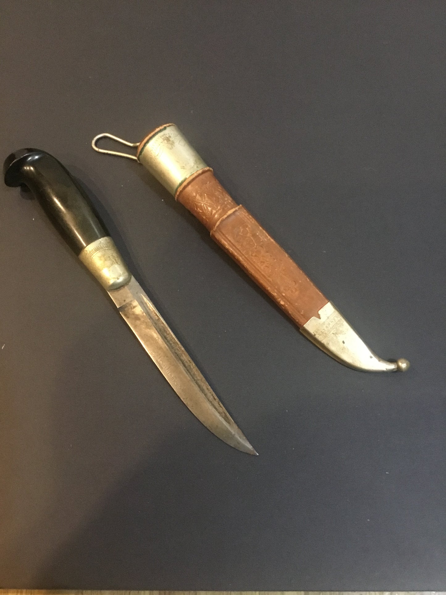 VINTAGE European Fixed Blade Belt Knife