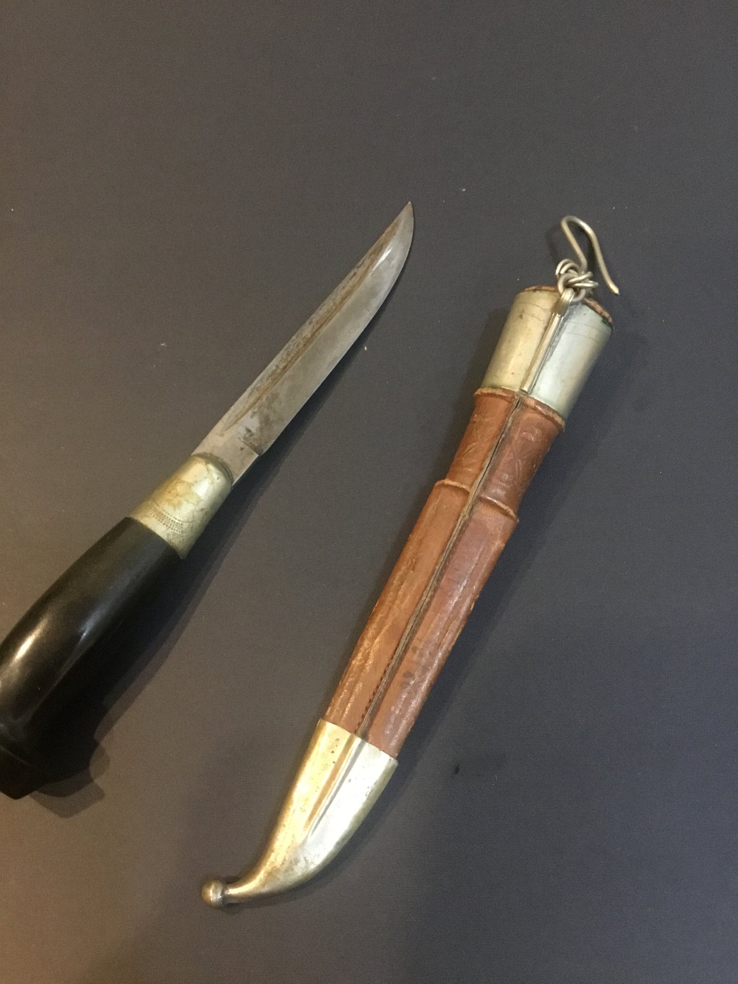 VINTAGE European Fixed Blade Belt Knife