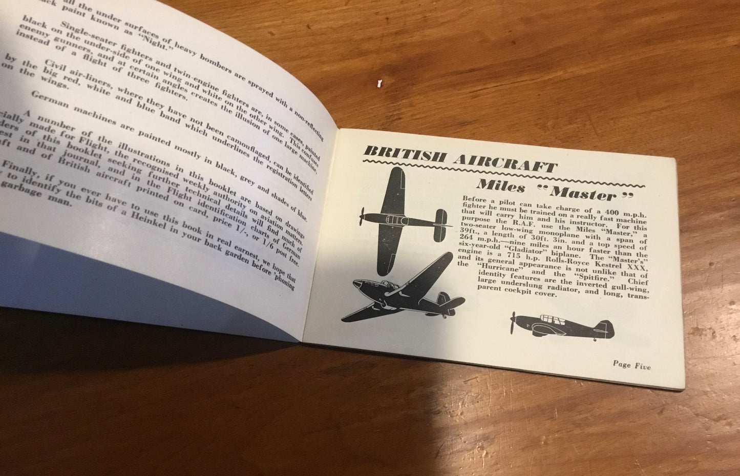 Spot Them In The Air Identification Drawings And Descriptions Of Twenty - Seven British And German Aircraft 3D