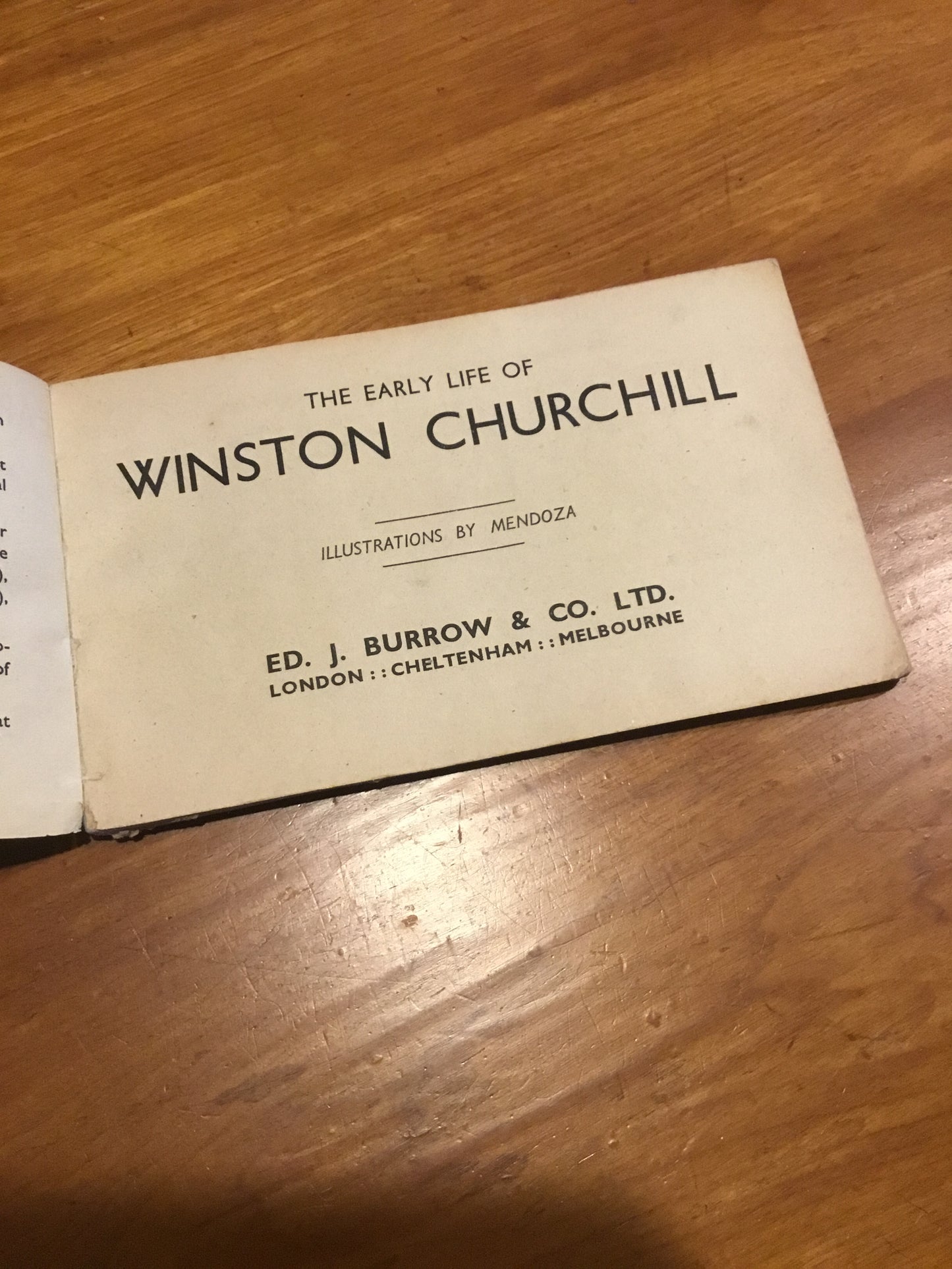 56-page comic strip biography of Winston Churchill appeared in 1942.