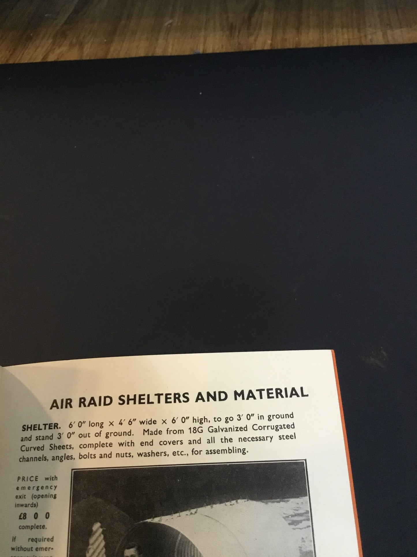 WW 11 ARP For Business Houses , Supply Brochure