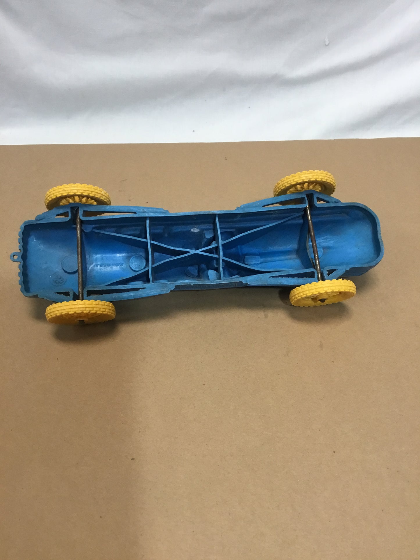 1950’s Vintage Auburn Rubber ;Blue ;10 inch Indy Race Car Toy