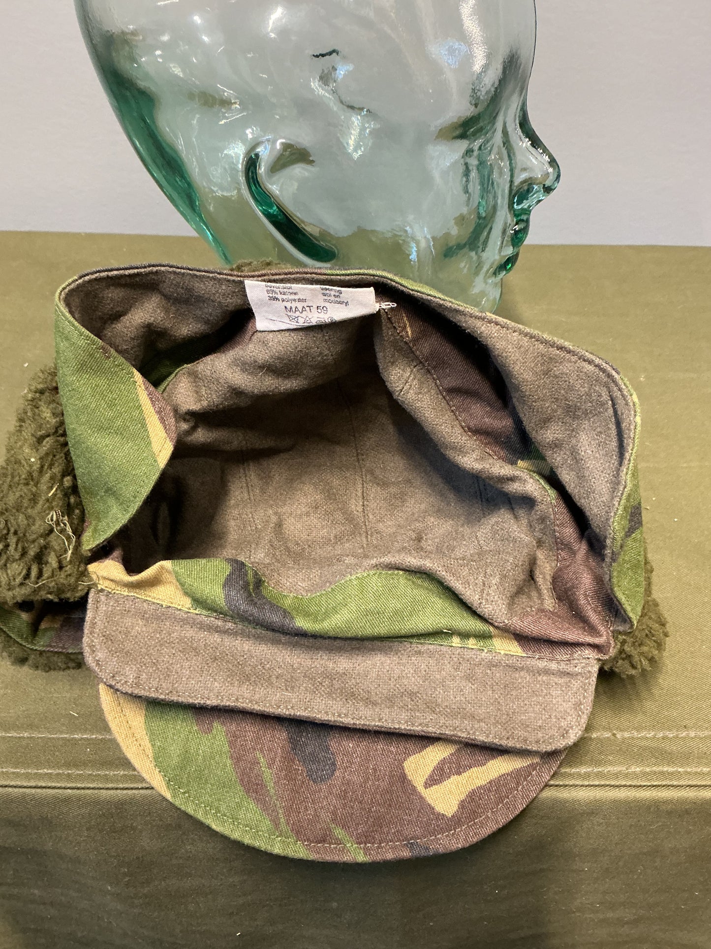 Dutch Military Winter Cap with Ear Flaps