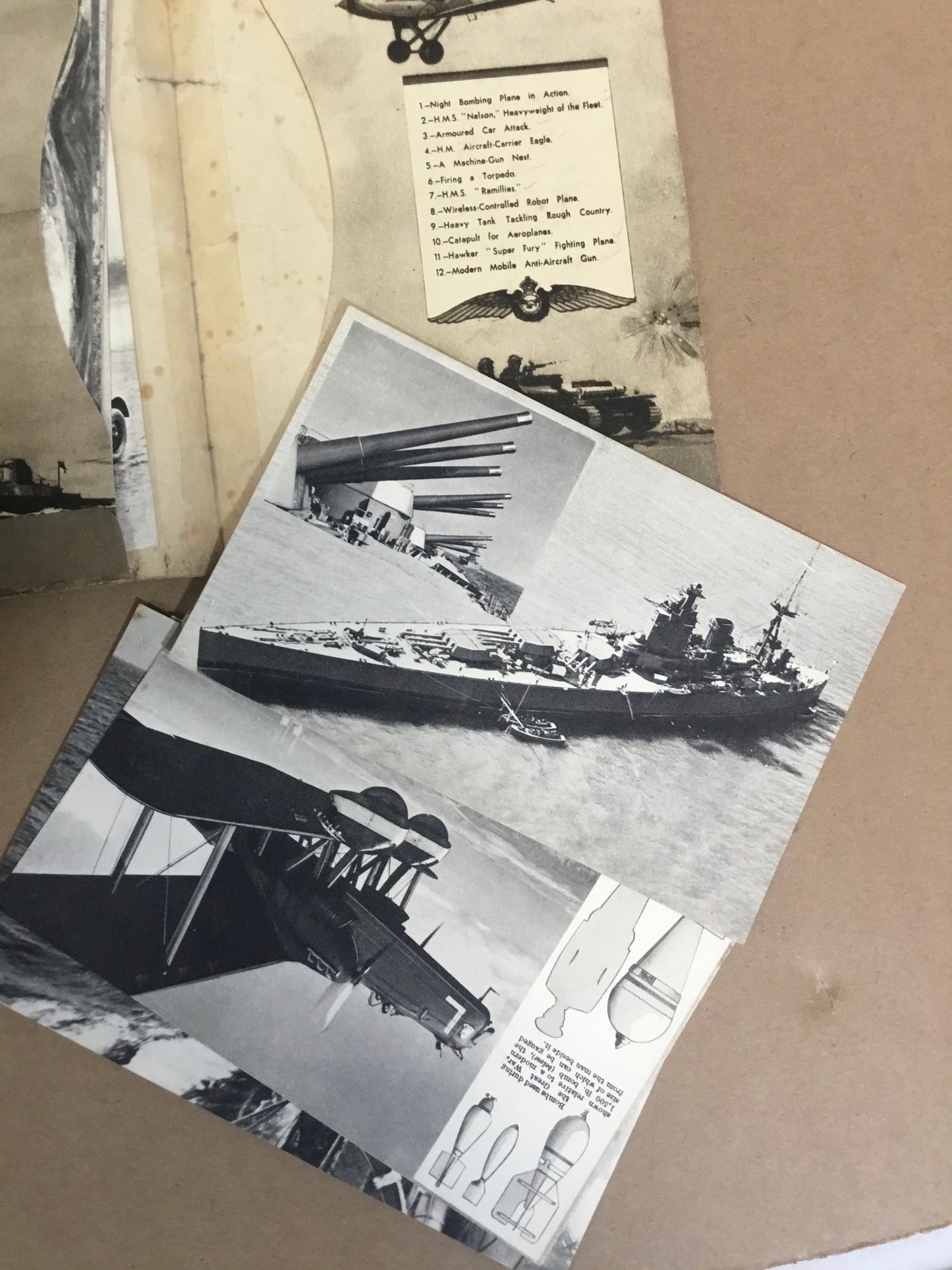WW11 BRITAIN'S DEFENDERS "A Pictorial Record of Our Country's Might On Land, At Sea And In The Air"