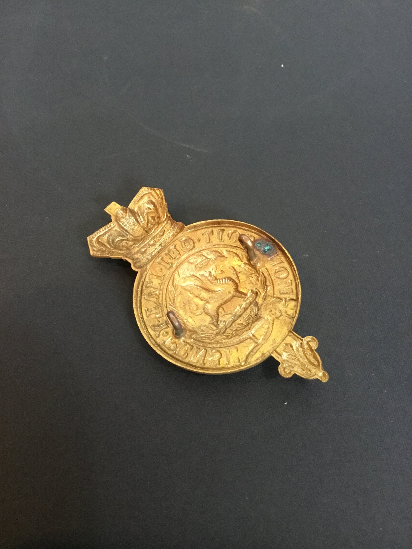 British Glengarry badge from the Buffs East Kent Regiment