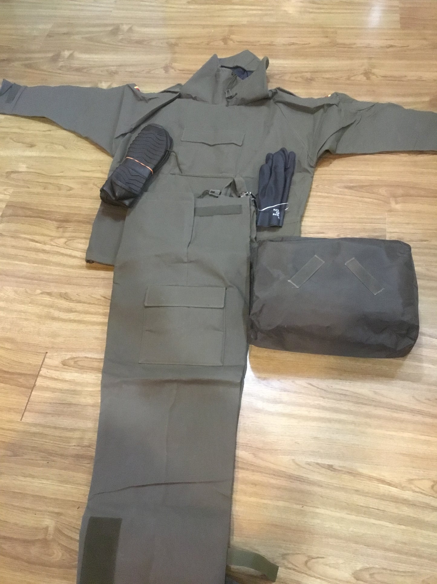 German Military Chemical NBC Suit , 1980s
