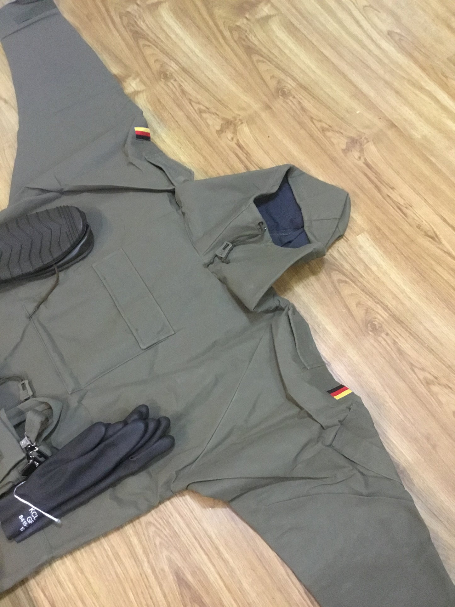 German Military Chemical NBC Suit , 1980s