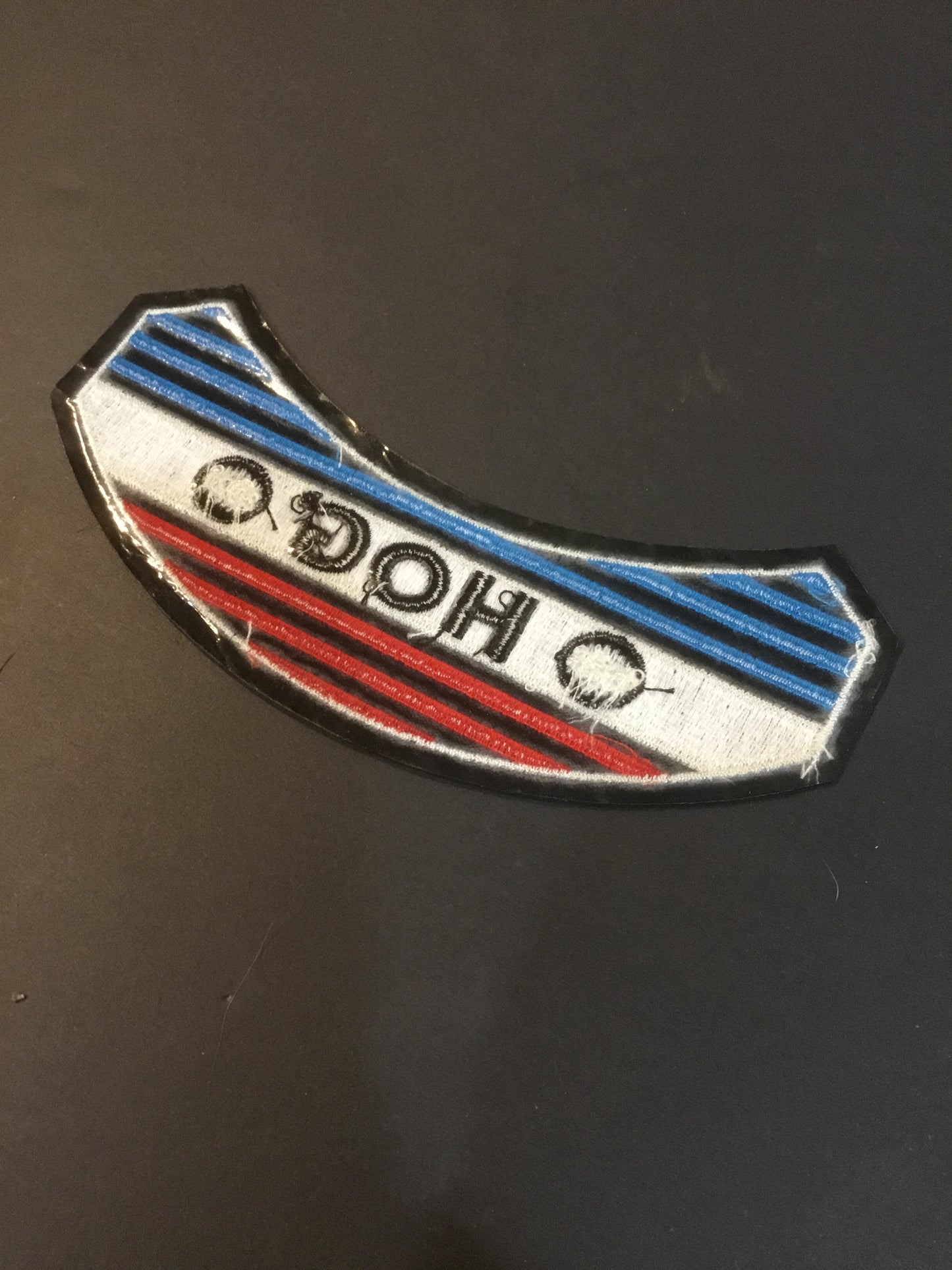 HARLEY-DAVIDSON 2021 HOG PATCH 1983-2021 Red White Blue Unused.