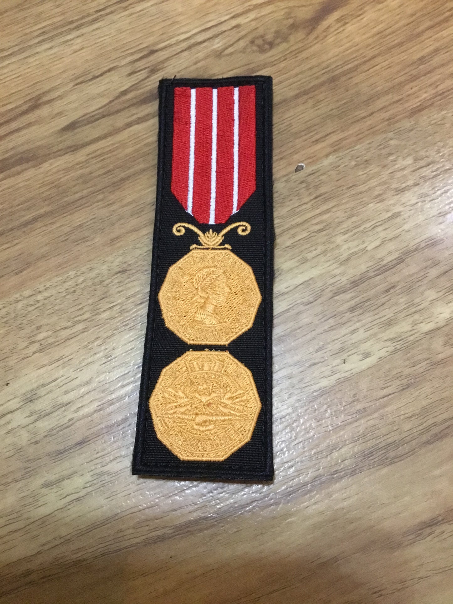 Canadian decoration CD Medal Patch velcro backing