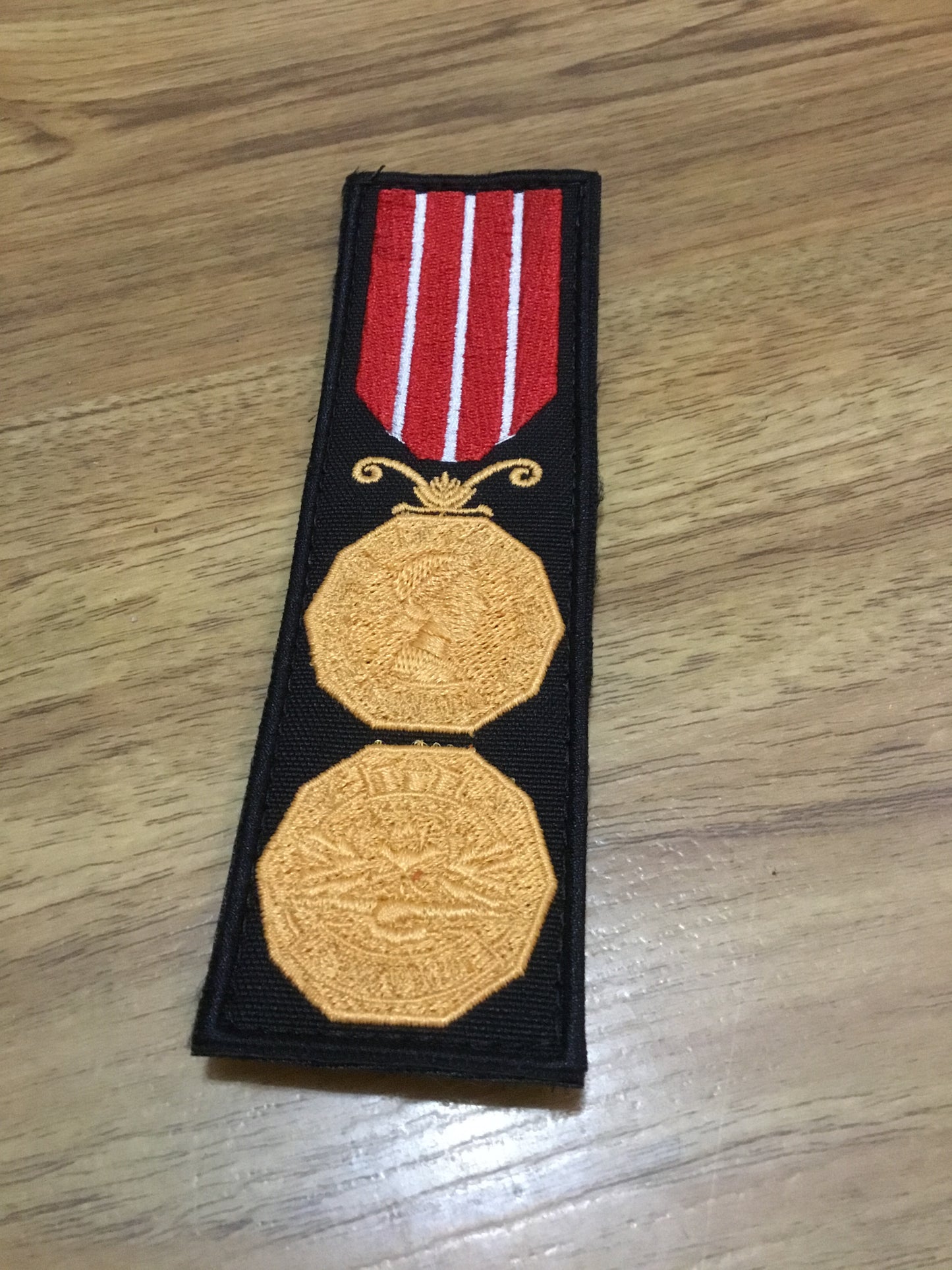 Canadian decoration CD Medal Patch velcro backing