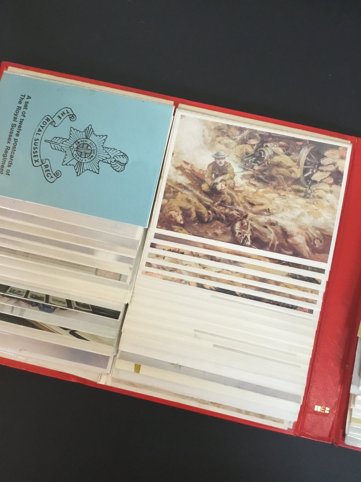 Lot of 120 + British Military Post Cards , Post War