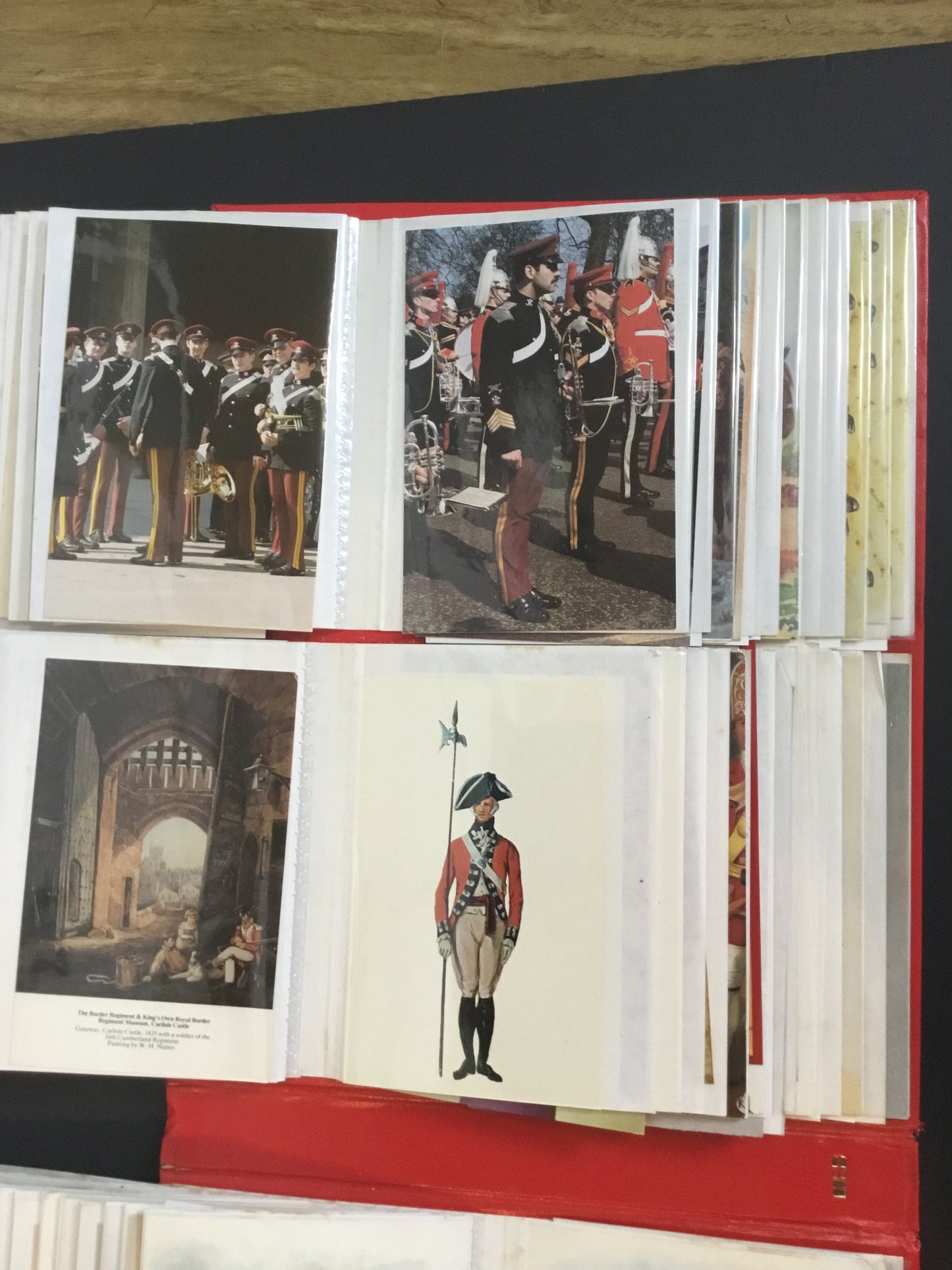 Lot of 120 + British Military Post Cards , Post War