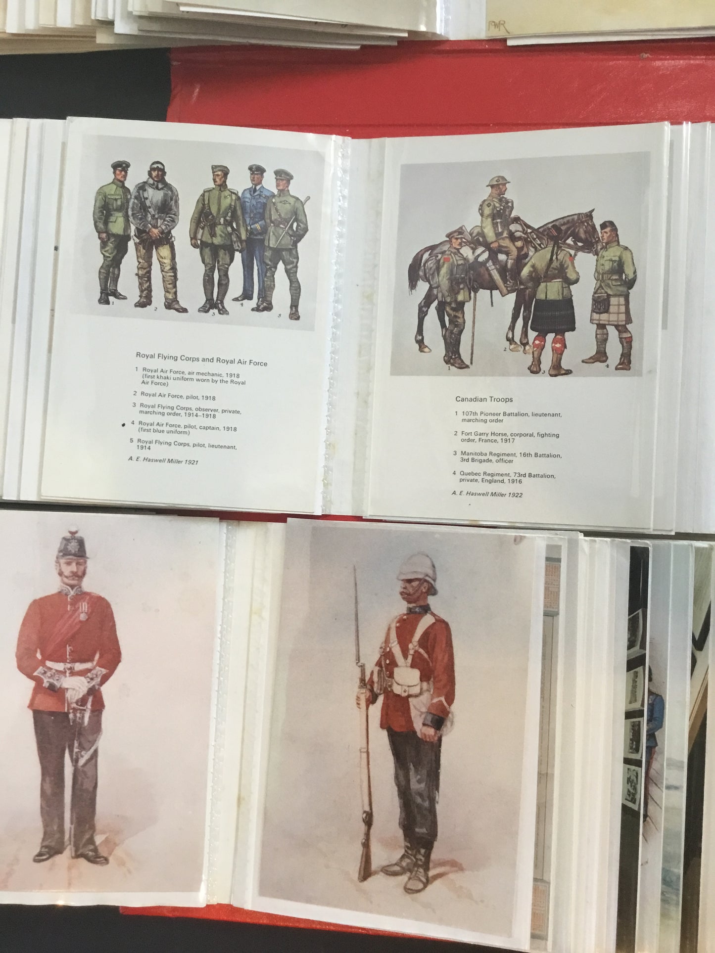 Lot of 120 + British Military Post Cards , Post War