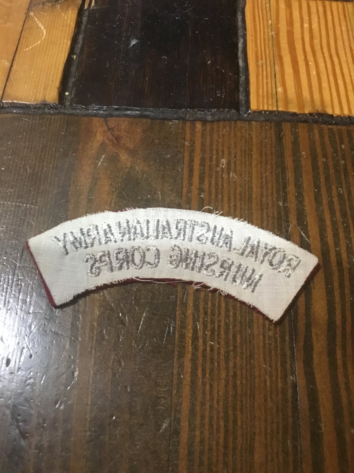 ROYAL AUSTRALIAN ARMY NURSING CORPS Shoulder Title