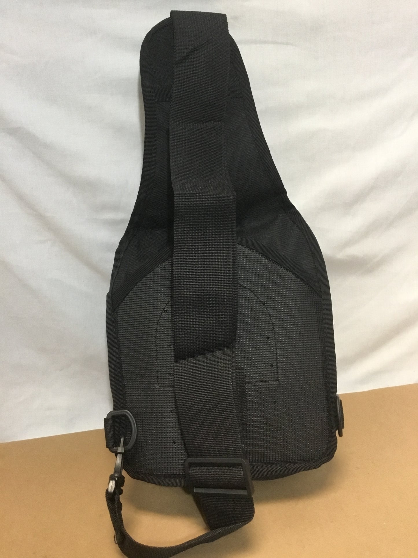 New Black ;Pattern Single Strap small Tactical Shoulder Bag . lots of small pockets