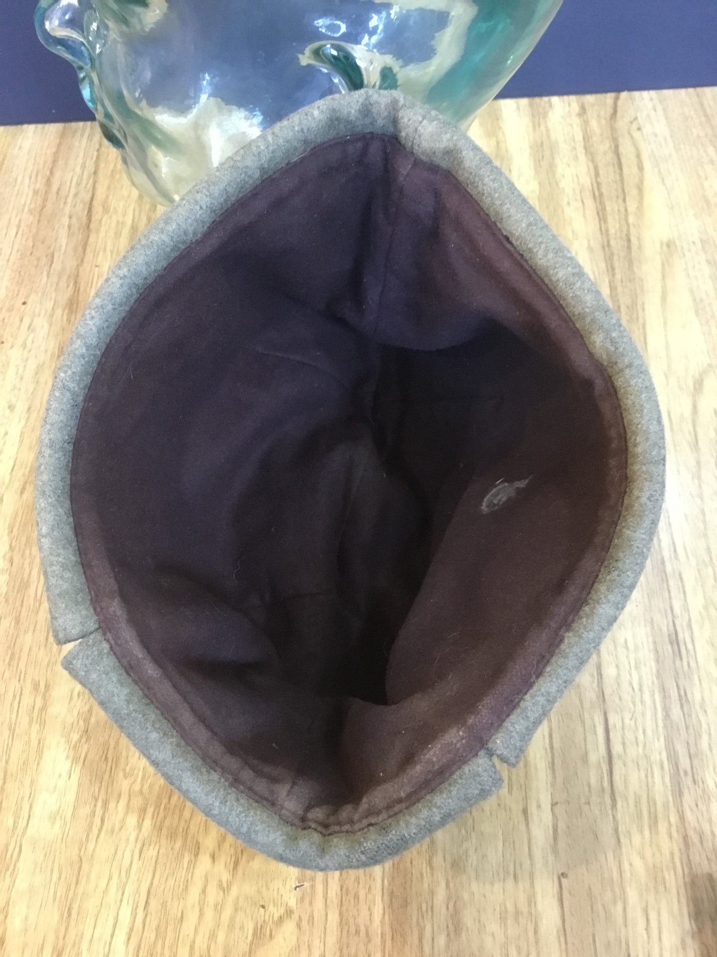 WW2 Canadian Army Winter Tie Top Wool Hat