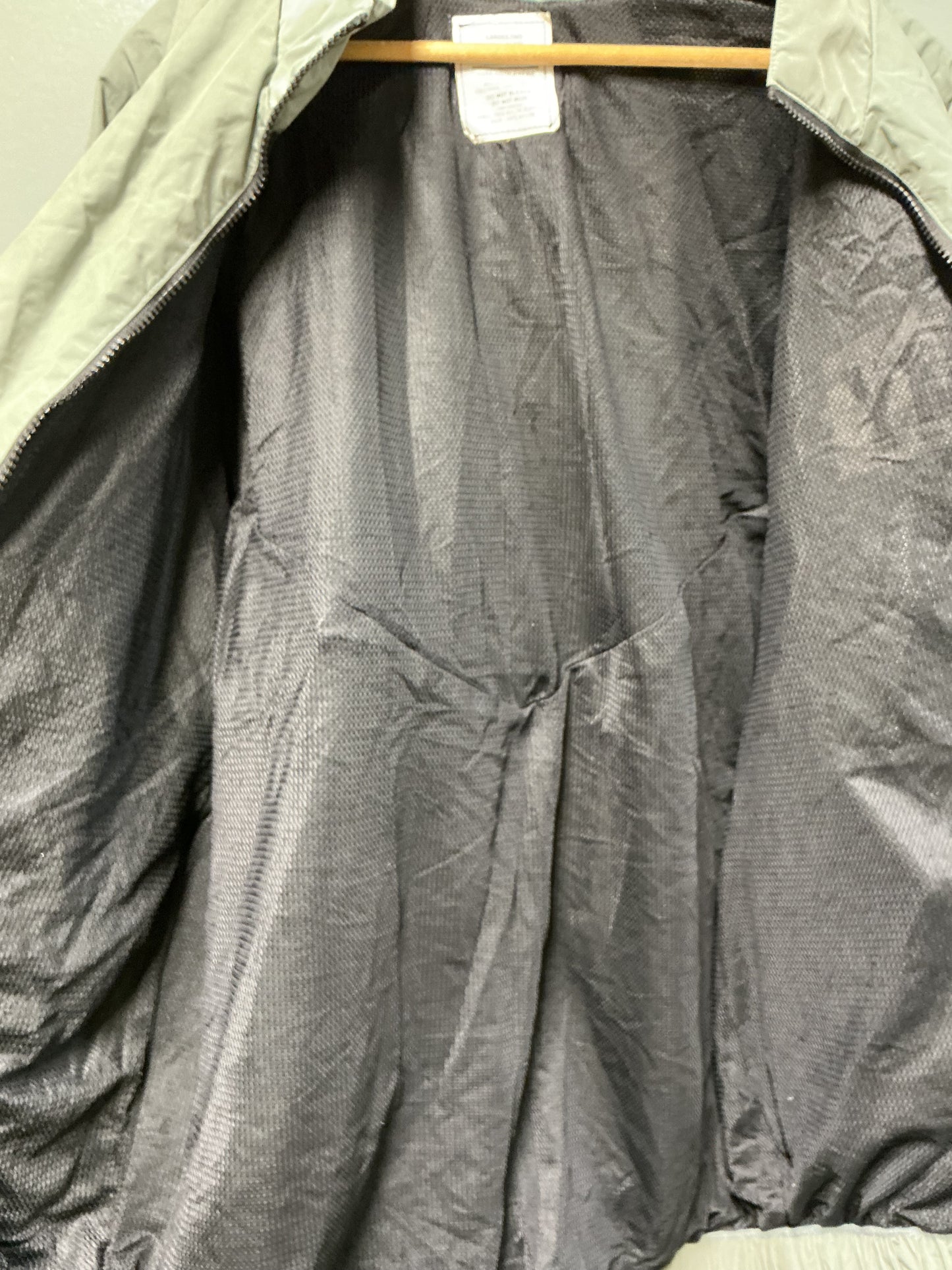 Army PT Jacket with Ventilation Large Long