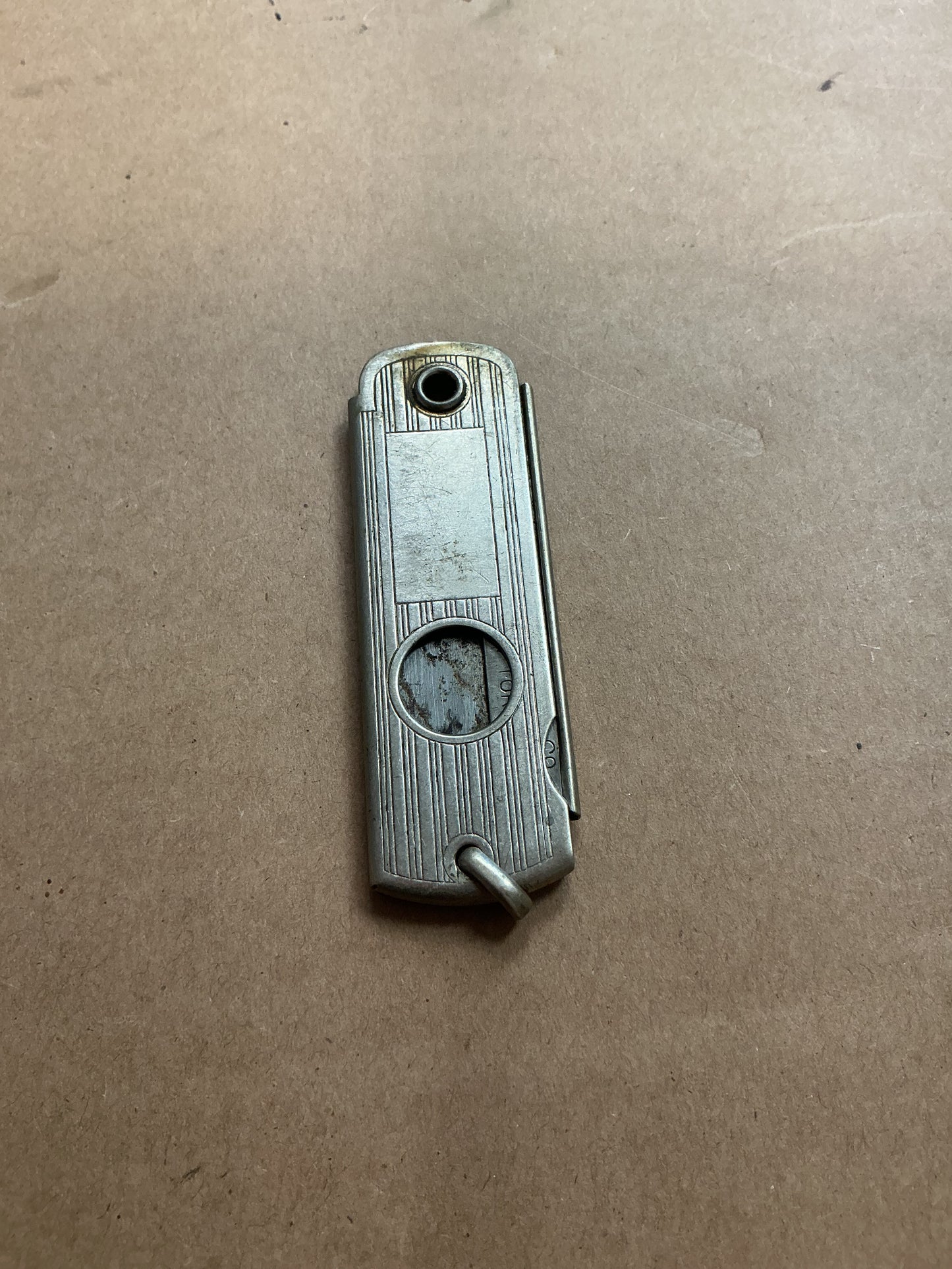 Antique early 1920's advertising cigar and box cutter razor Valet Auto-Strop Utility Razor