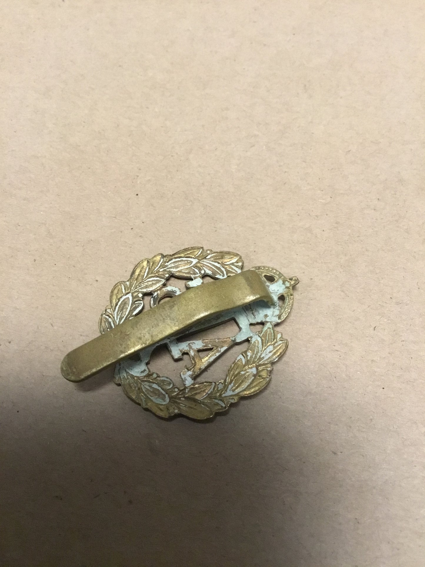 WW2 British Auxiliary Territorial Service (ATS) Slider Cap Badge