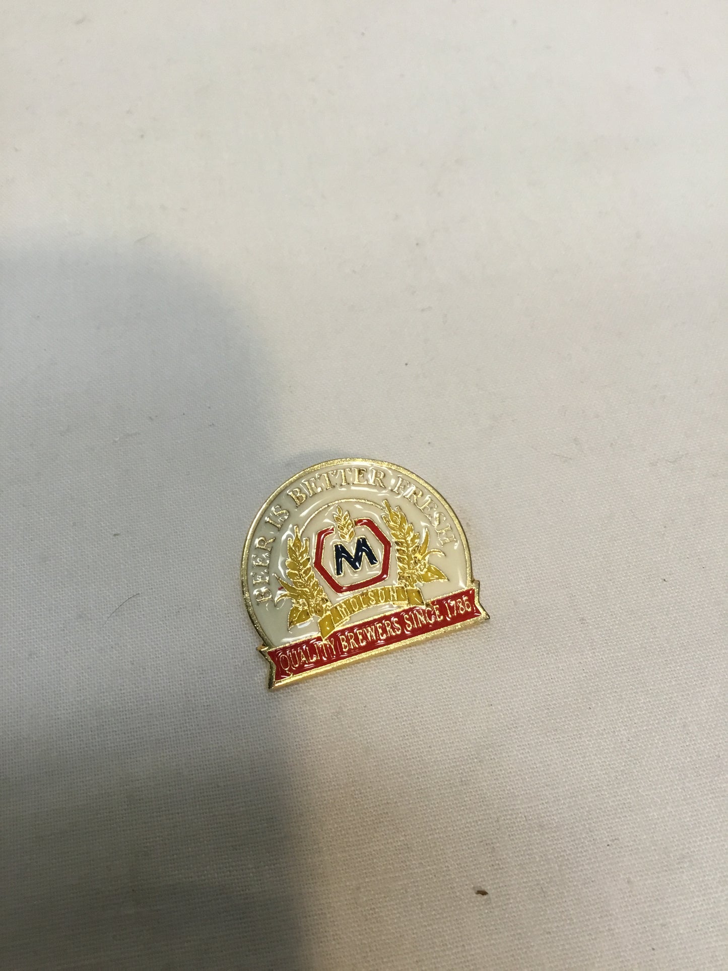 Vintage Molson Beer Pin