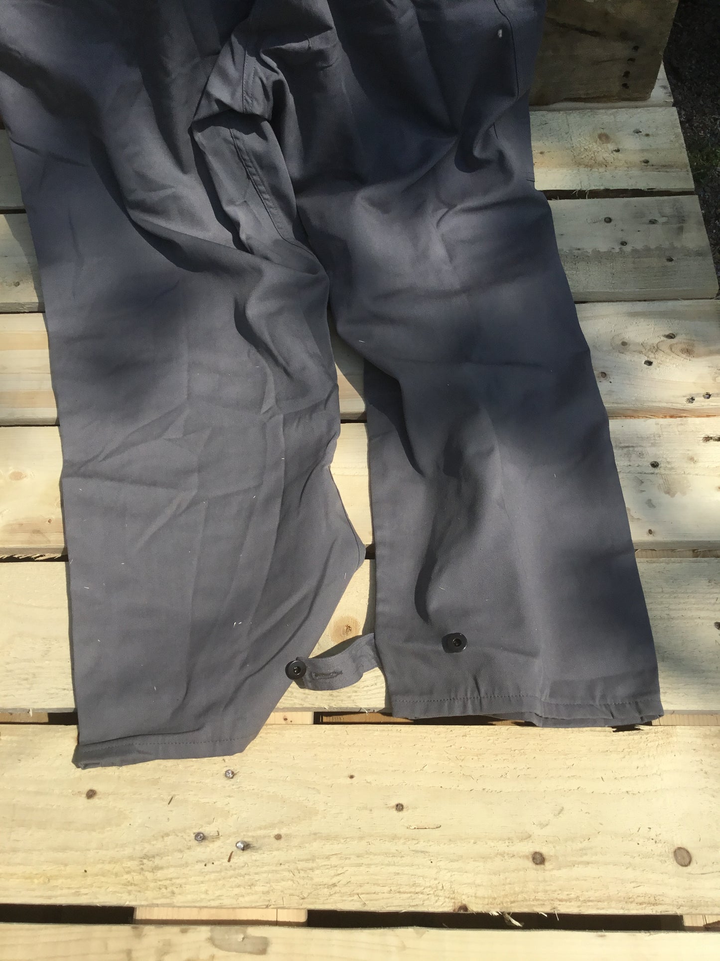 Military Work Coveralls 76/48 XL Button up Front